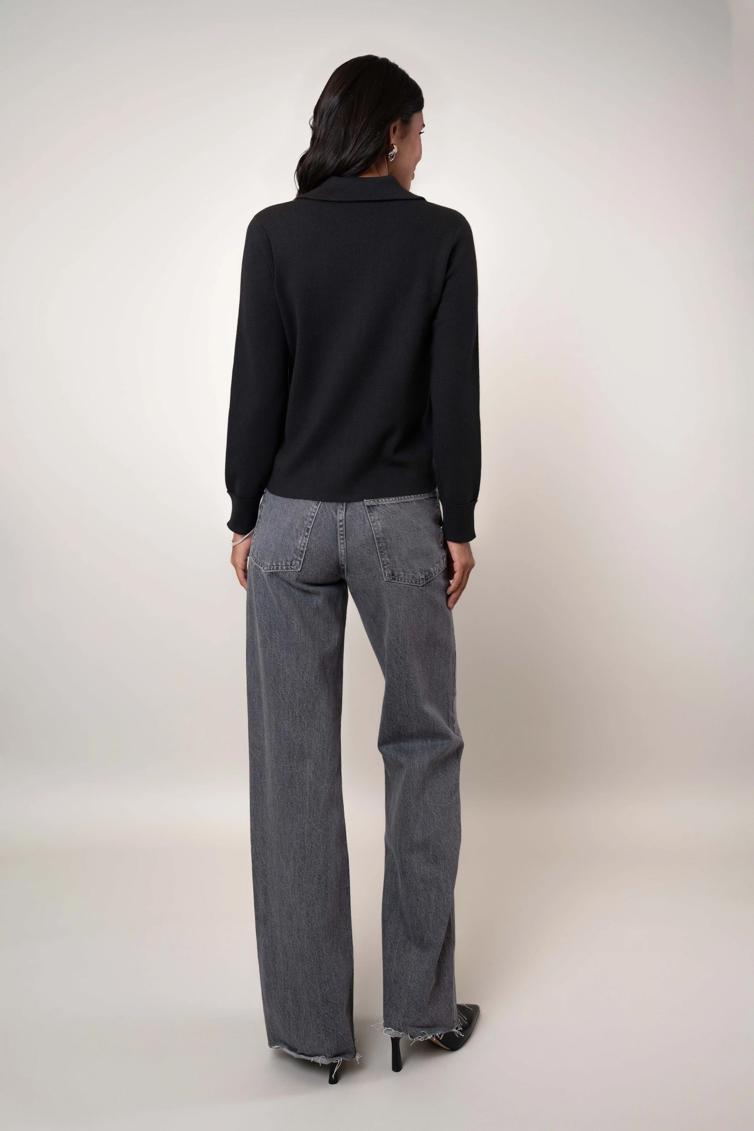 The Zip Collar Cardigan