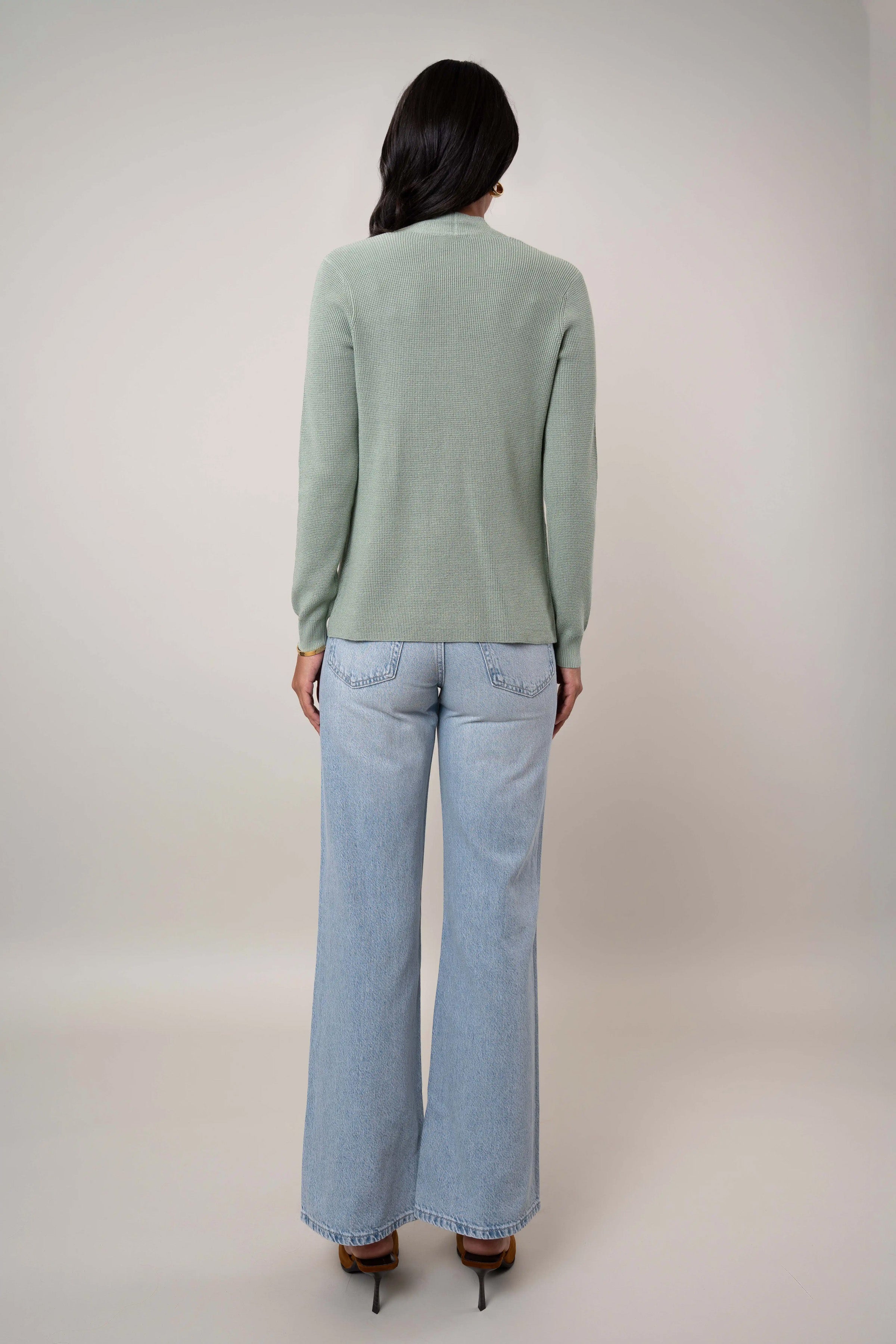 The Waffle Stitch Open Cardigan