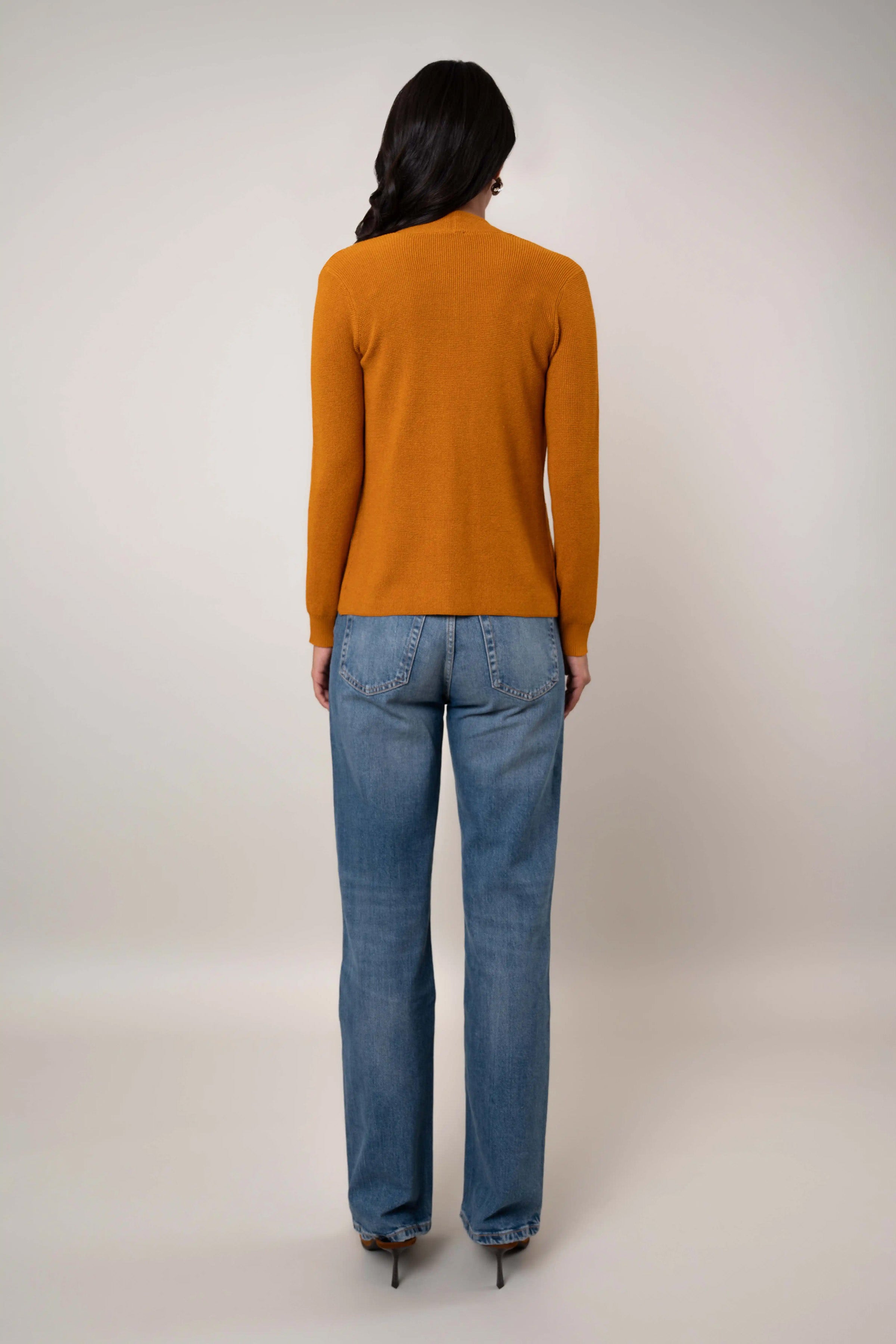 The Waffle Stitch Open Cardigan