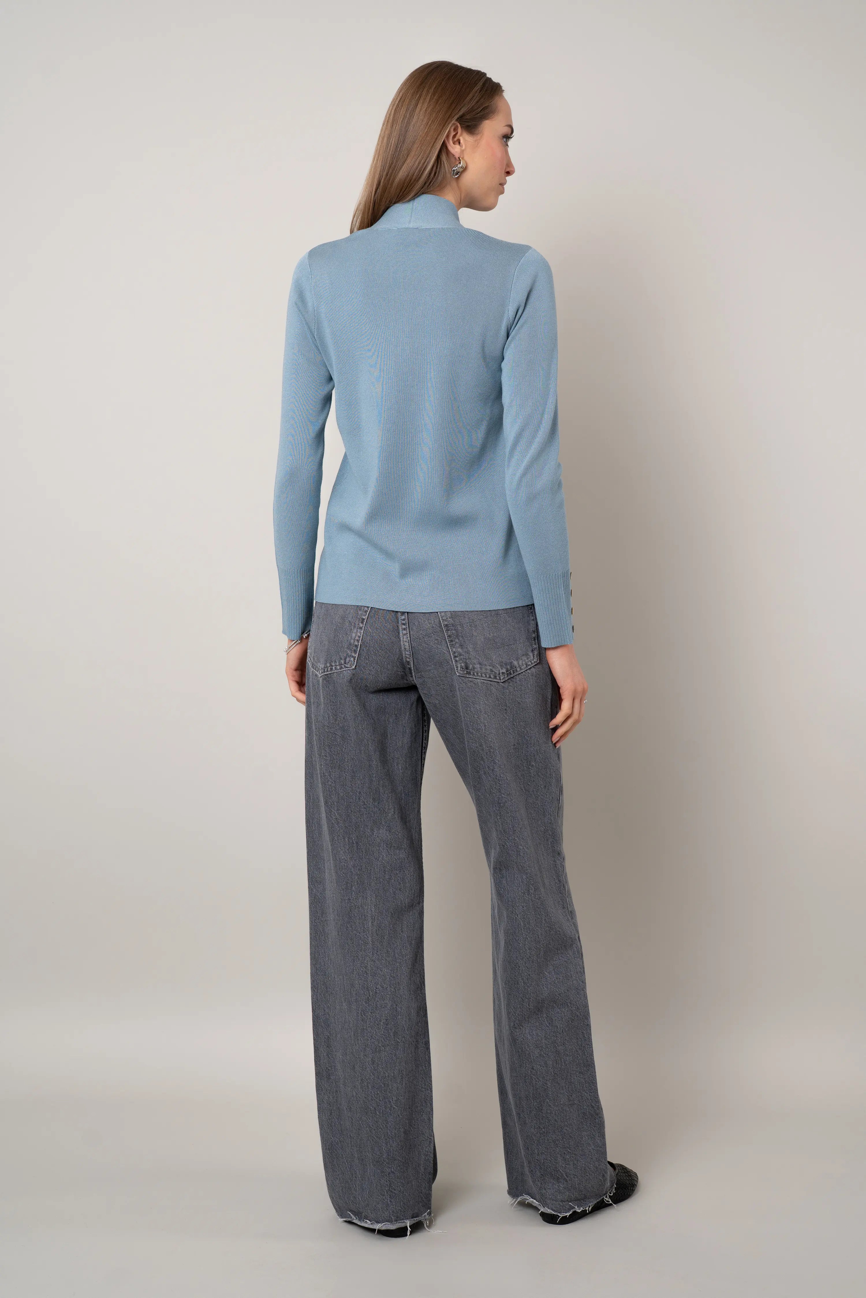 The Lightweight Button Cuff Cardigan