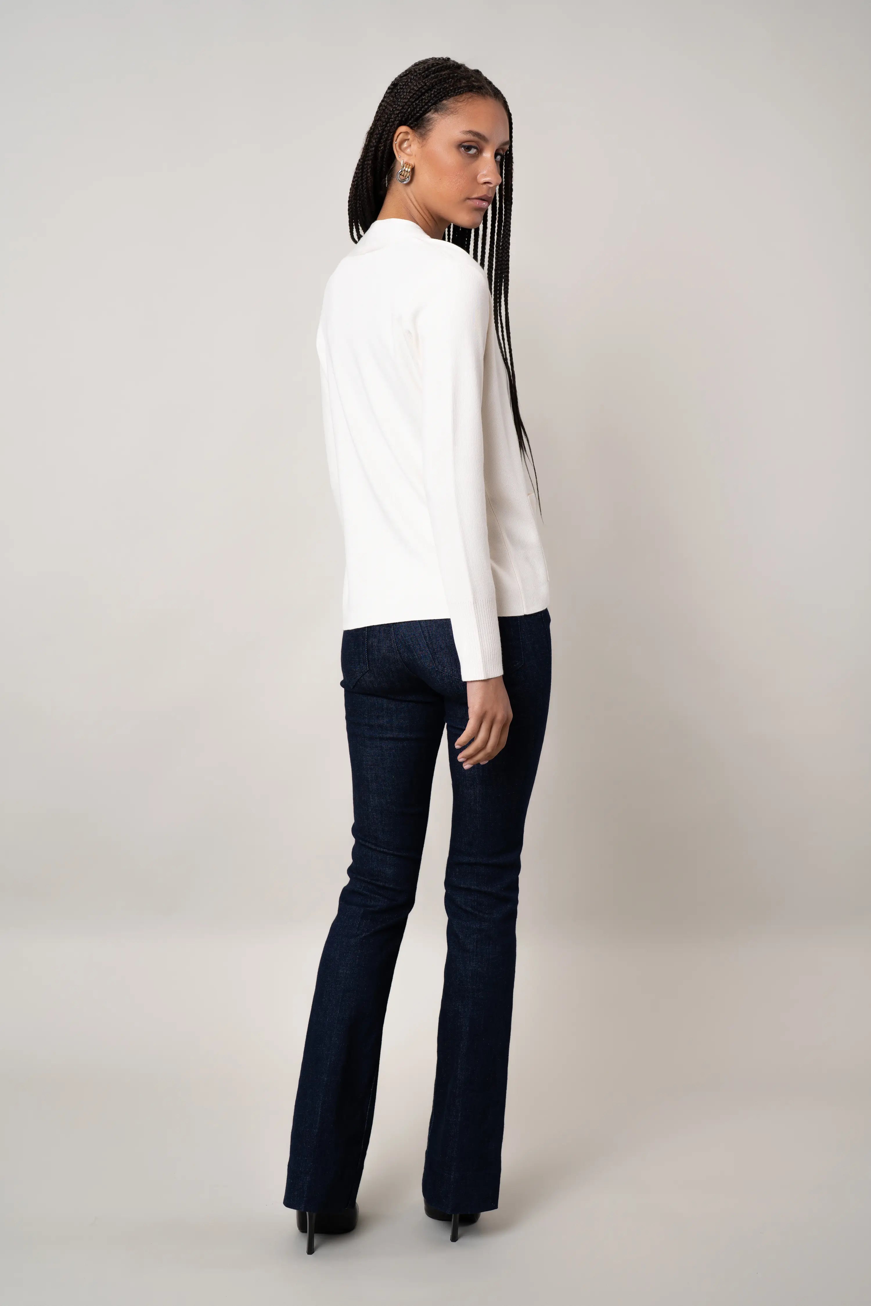 The Refined Open Cardigan