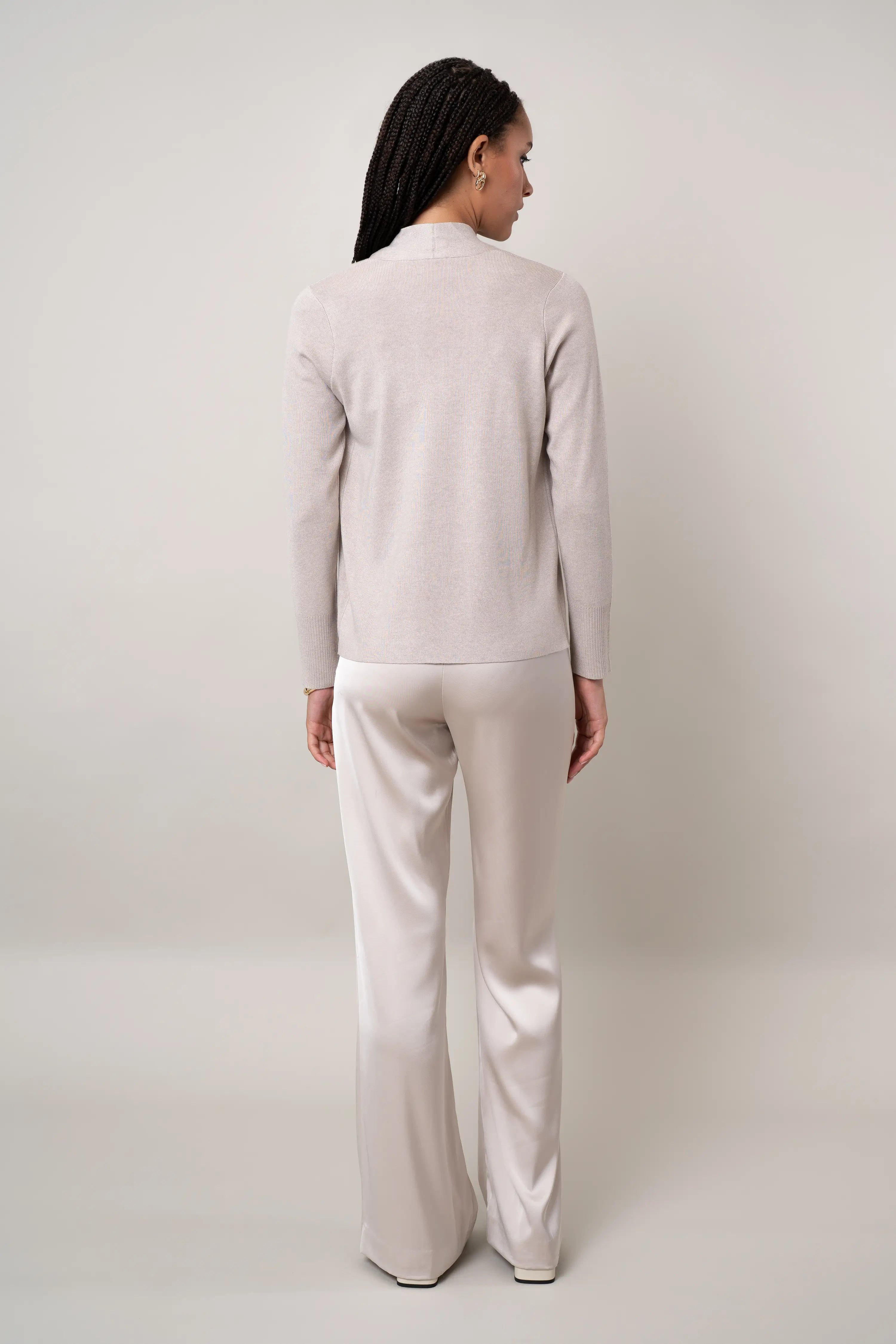 The Refined Open Cardigan