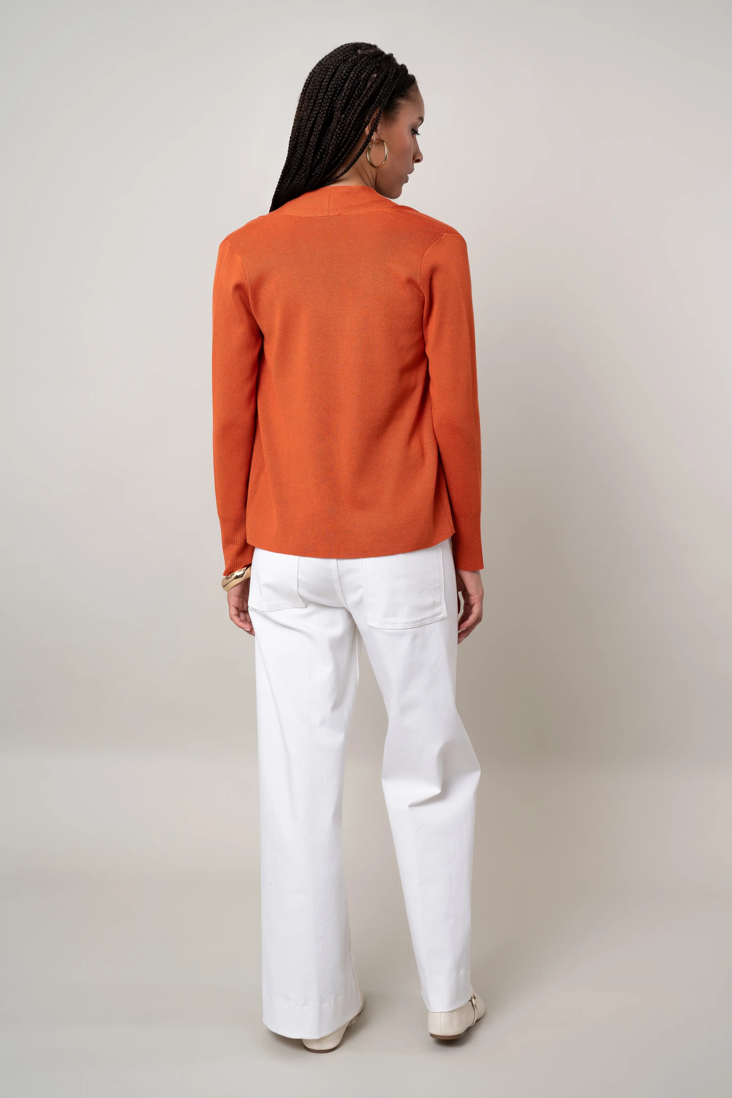 The Refined Open Cardigan