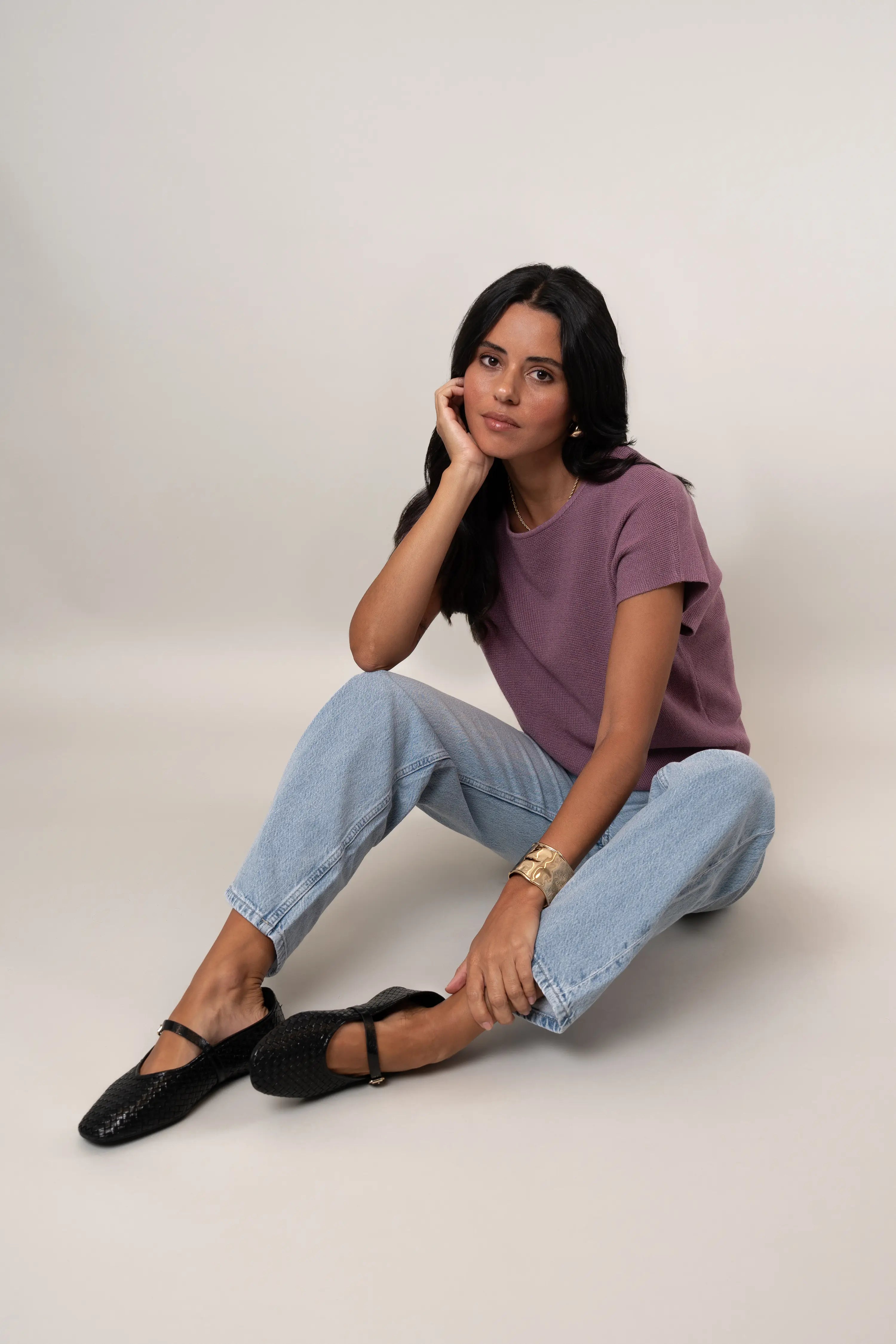 The Cap Sleeve Sweater