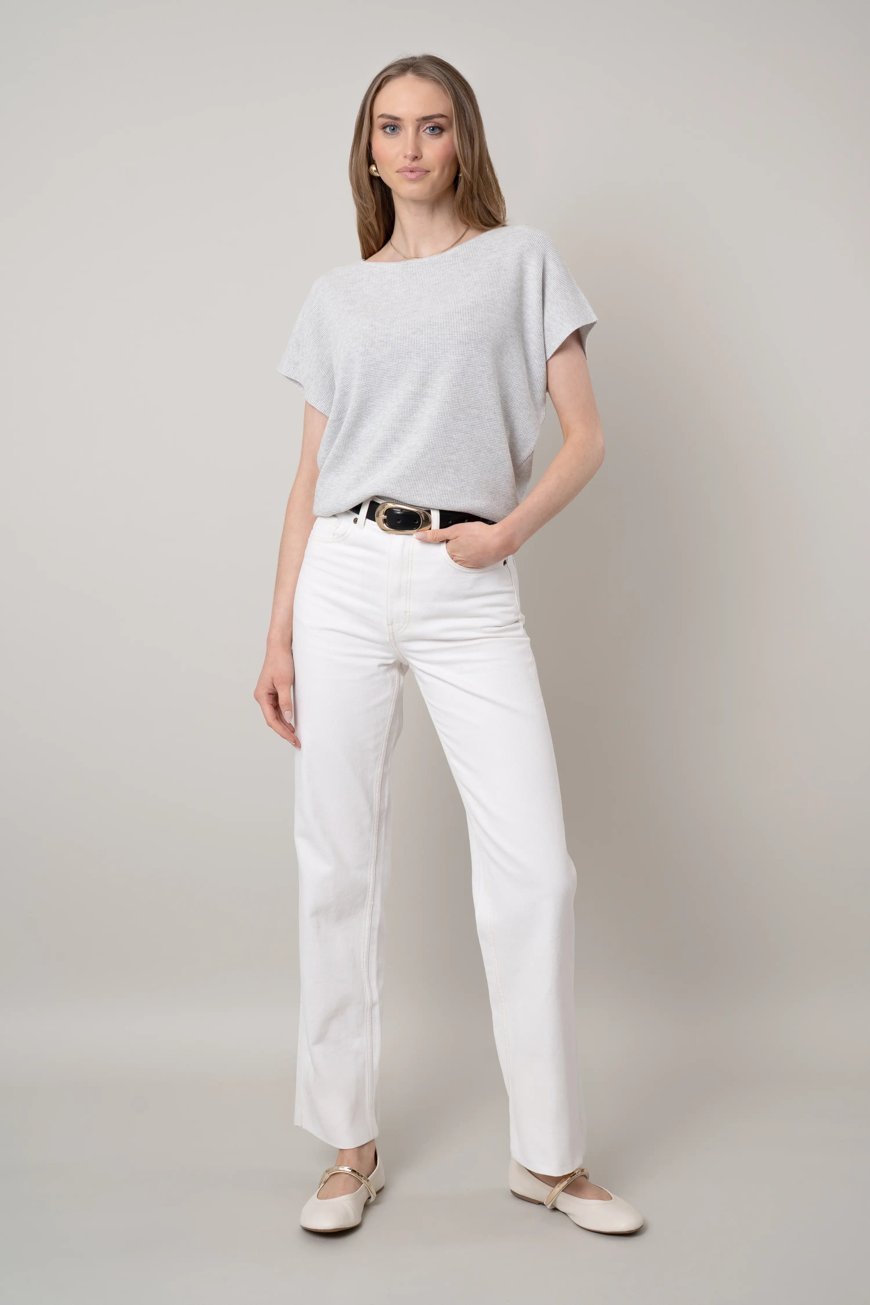 The Cap Sleeve Sweater