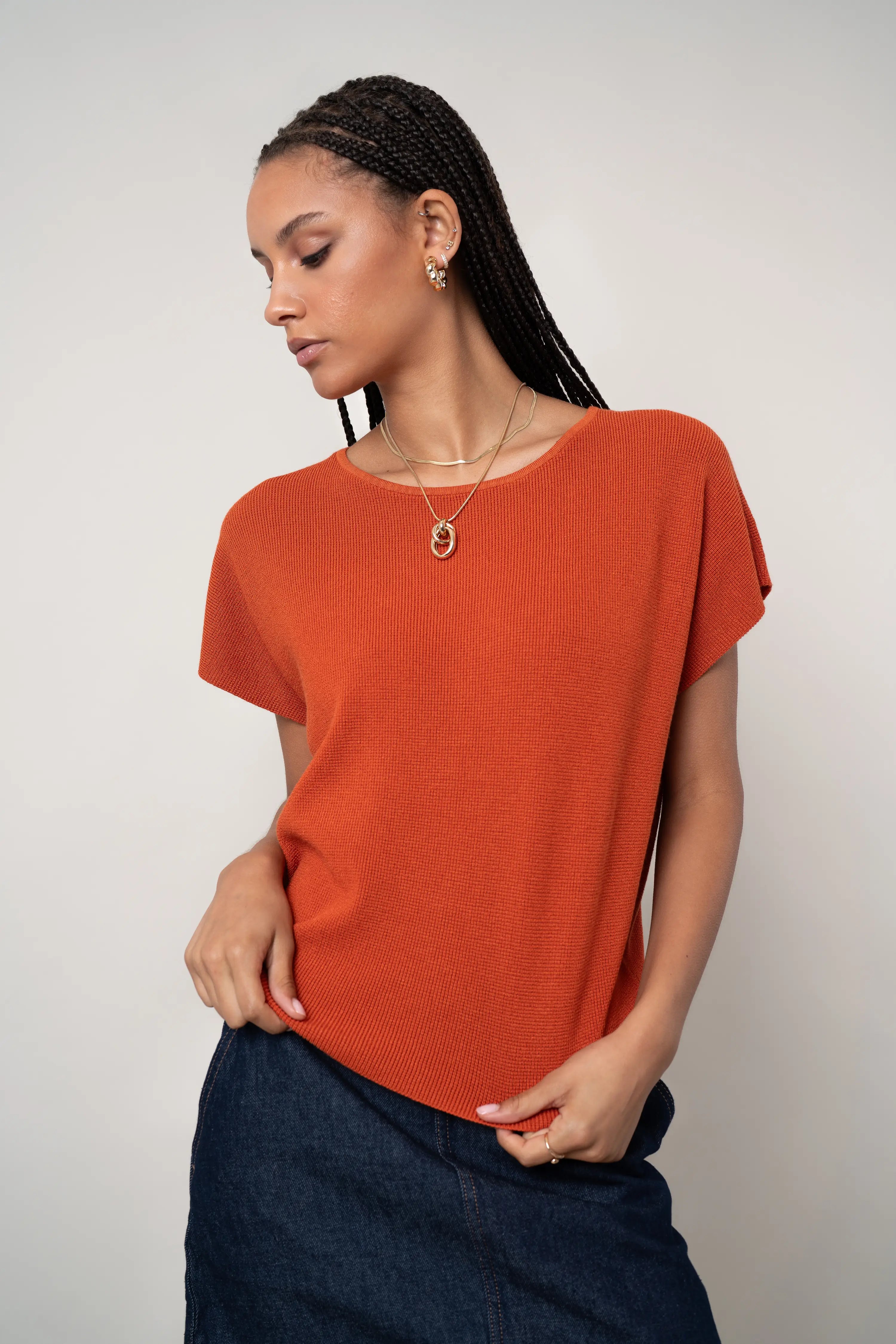 The Cap Sleeve Sweater