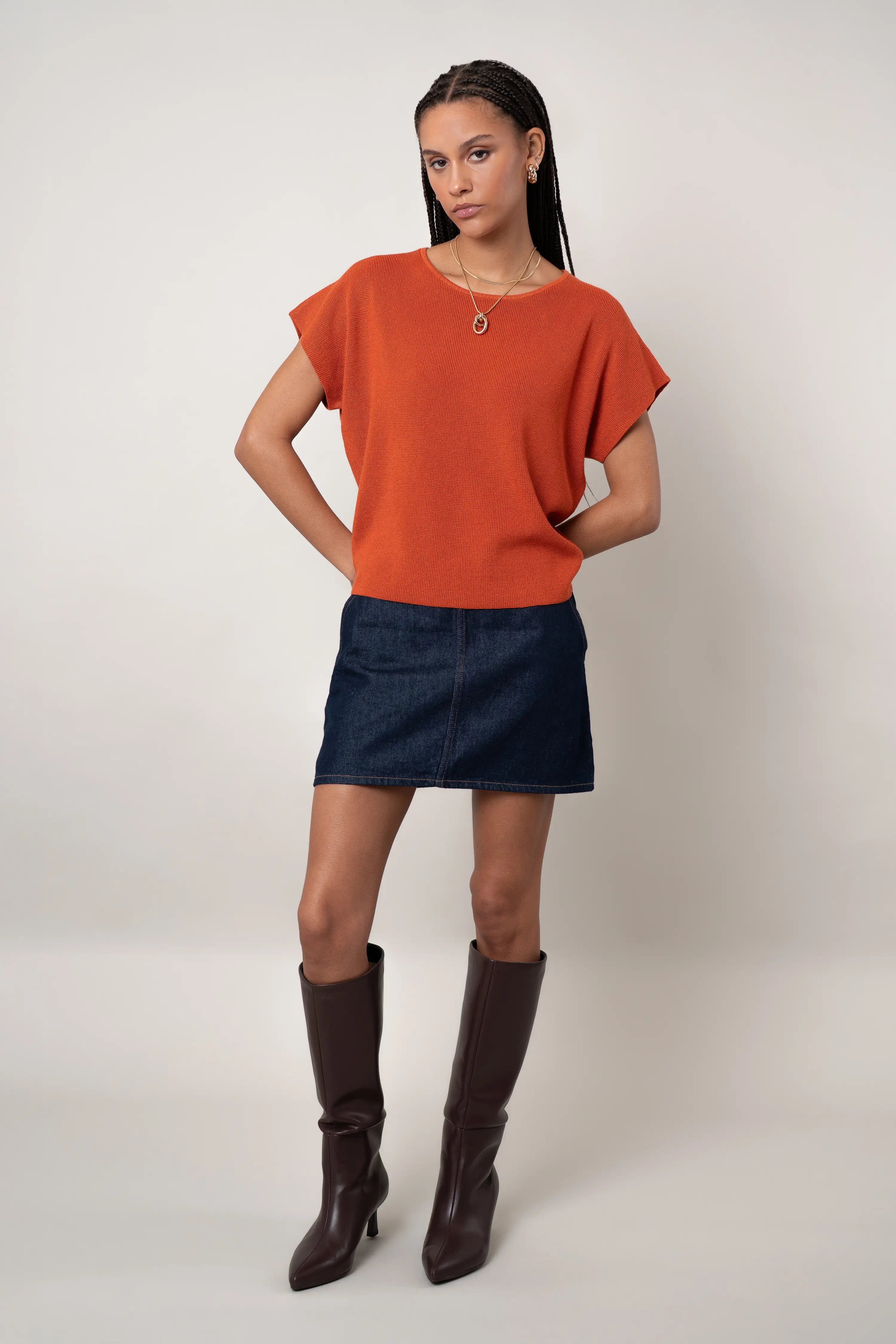 The Cap Sleeve Sweater