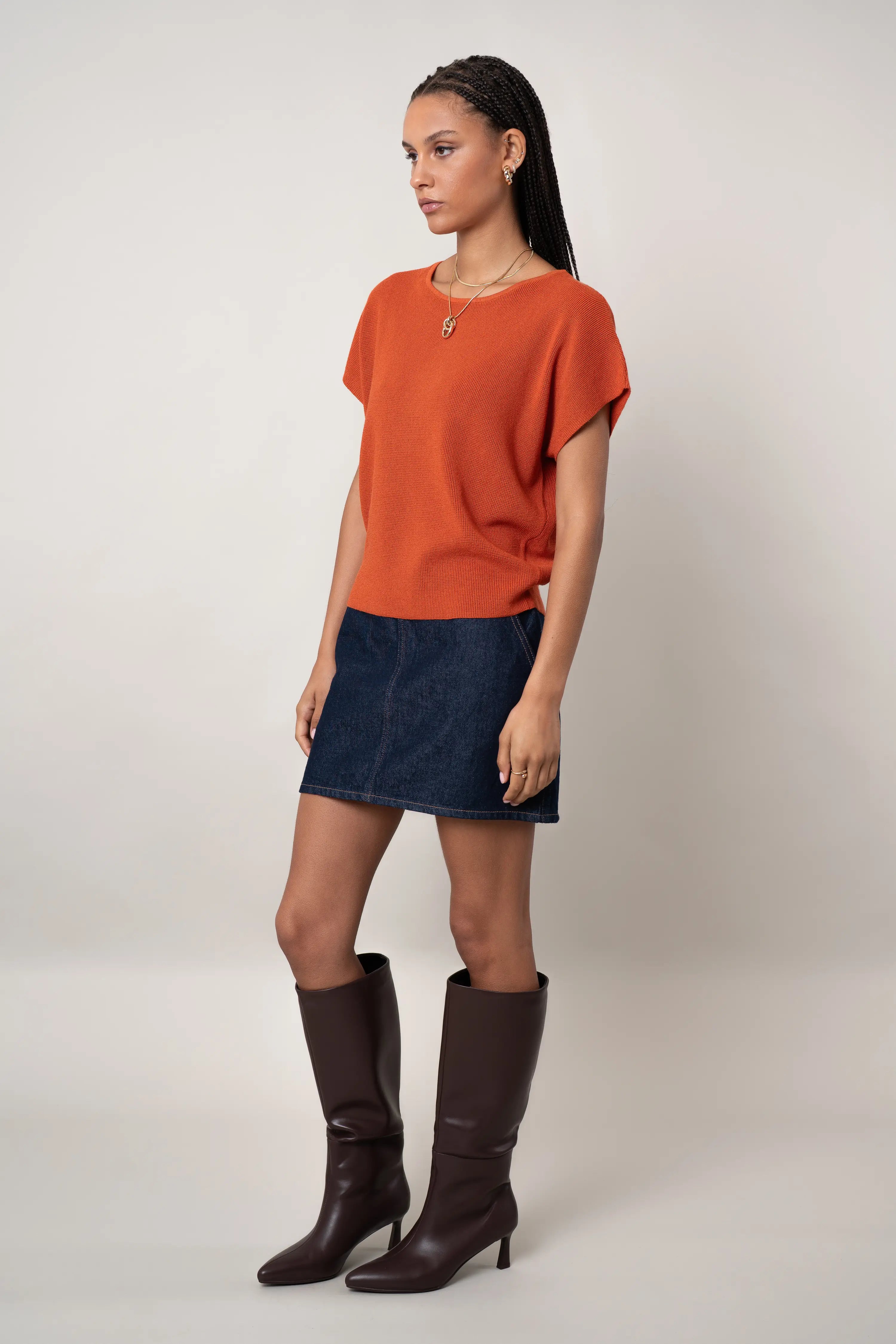 The Cap Sleeve Sweater