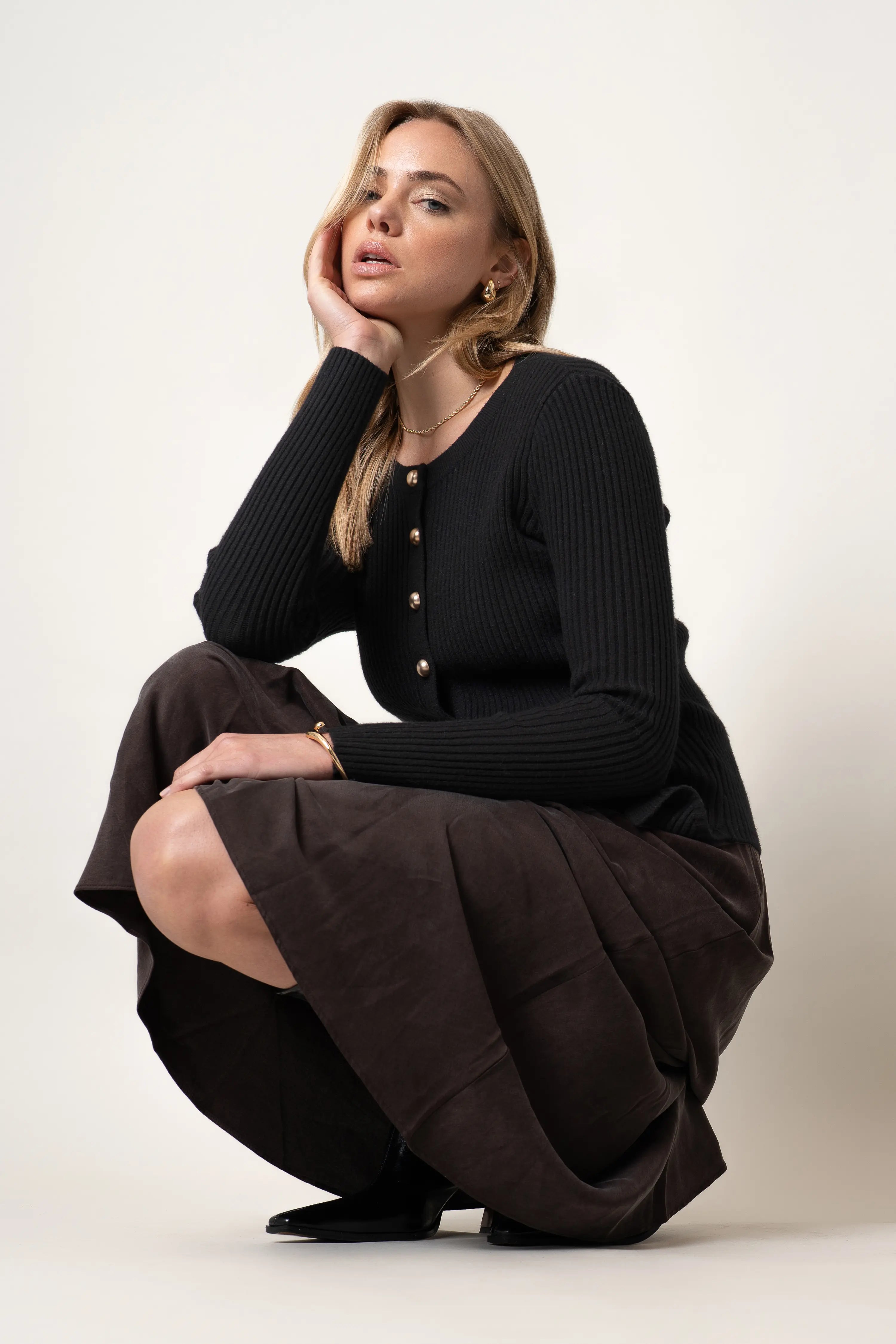 The Hourglass Rib Cardigan