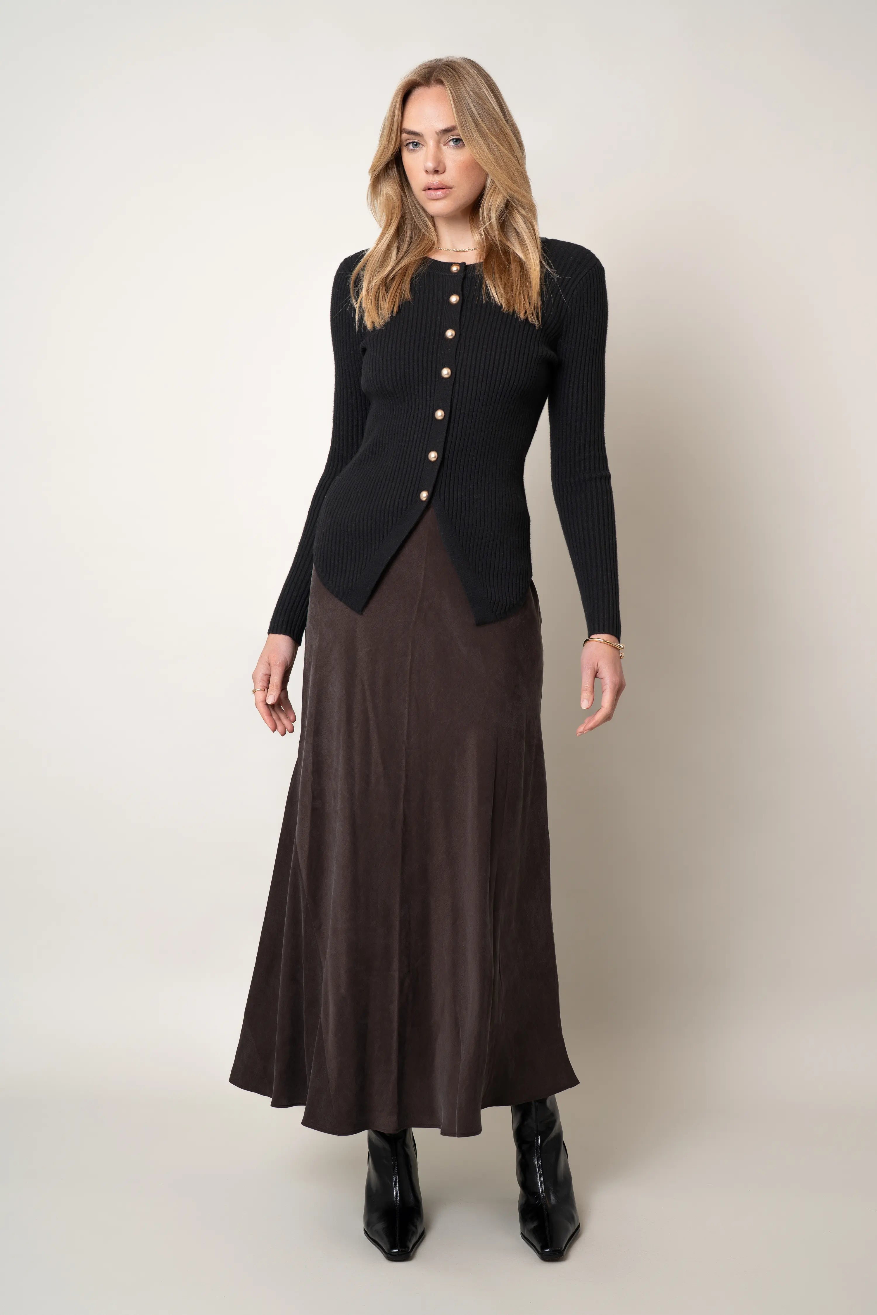 The Hourglass Rib Cardigan