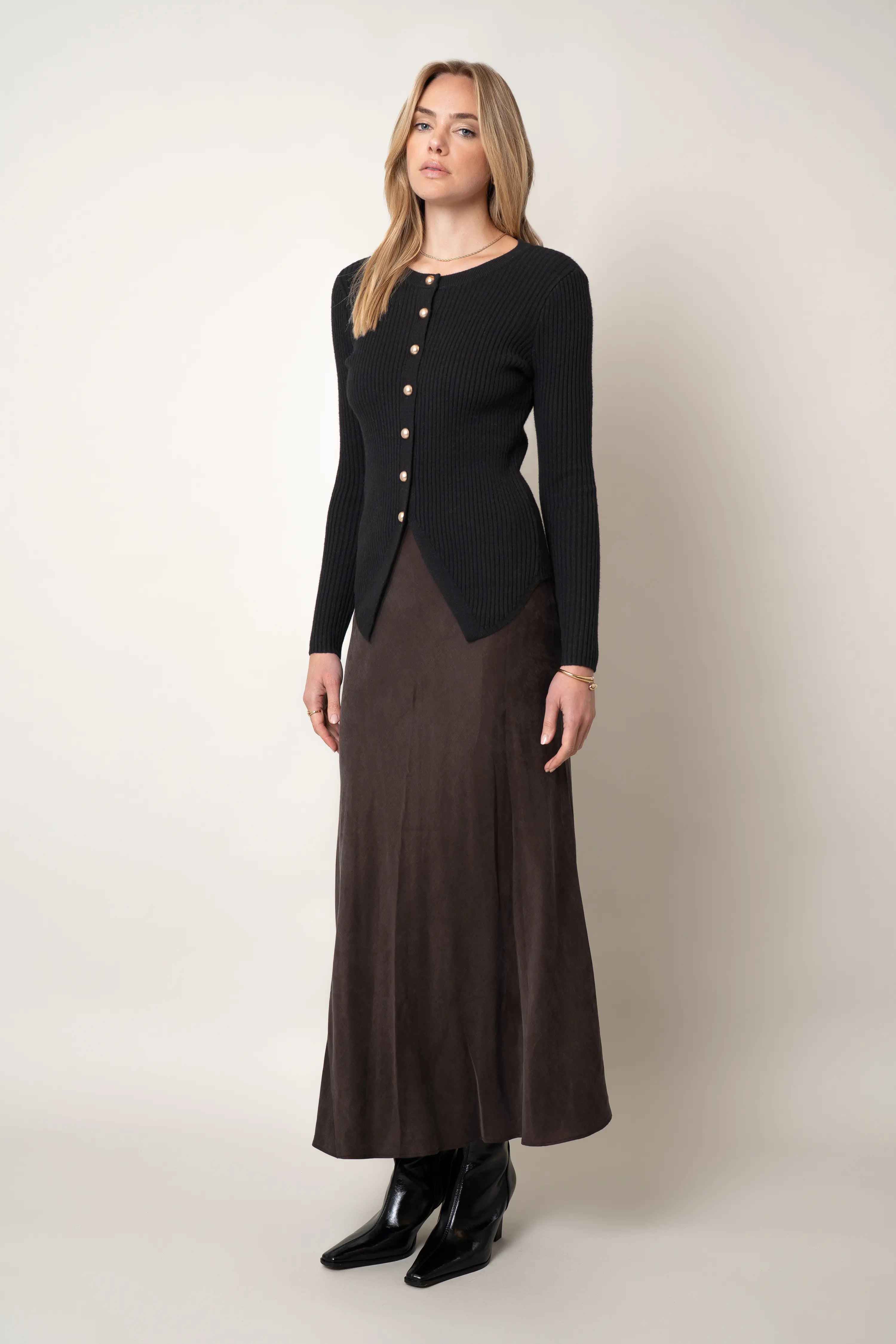 The Hourglass Rib Cardigan