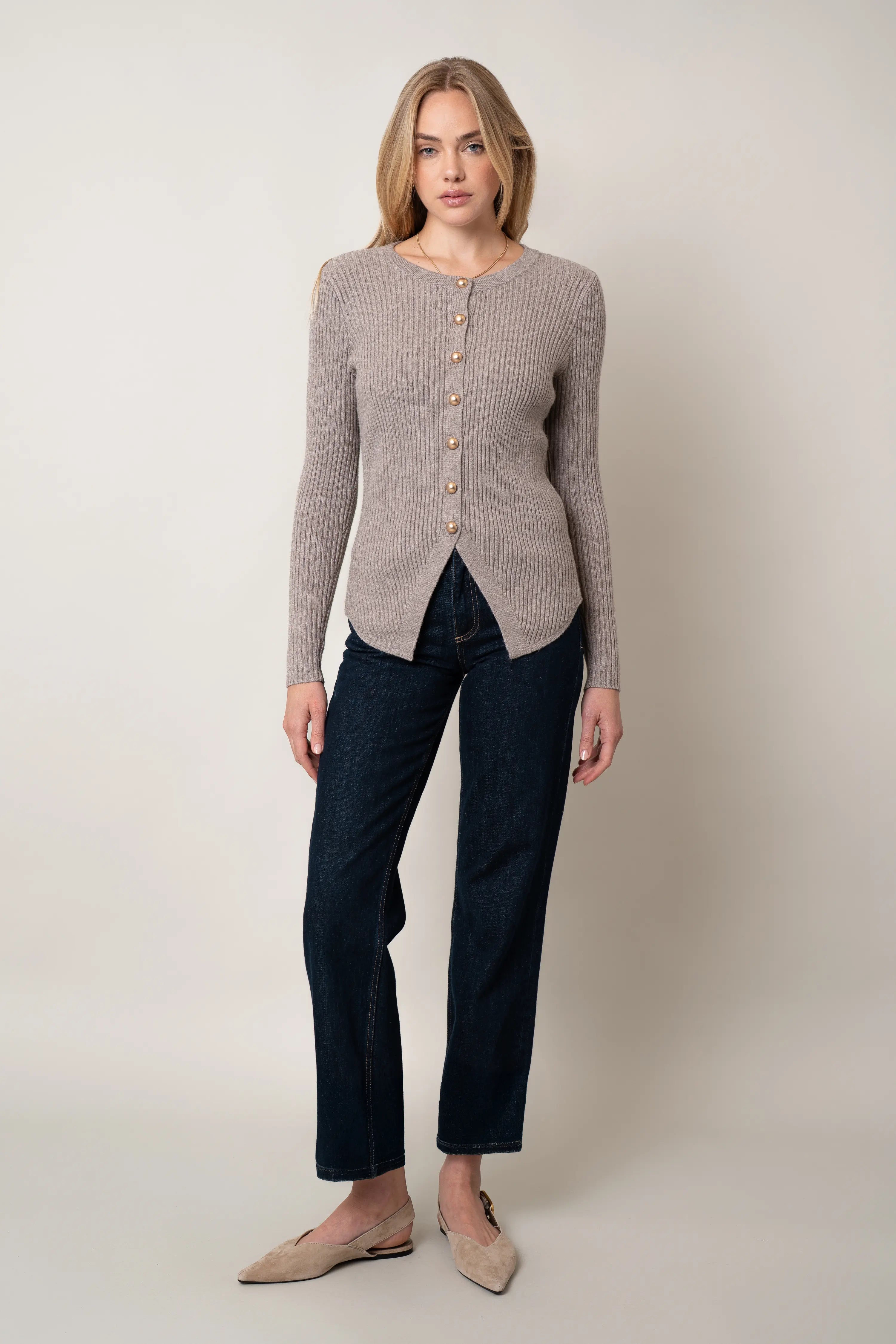 The Hourglass Rib Cardigan