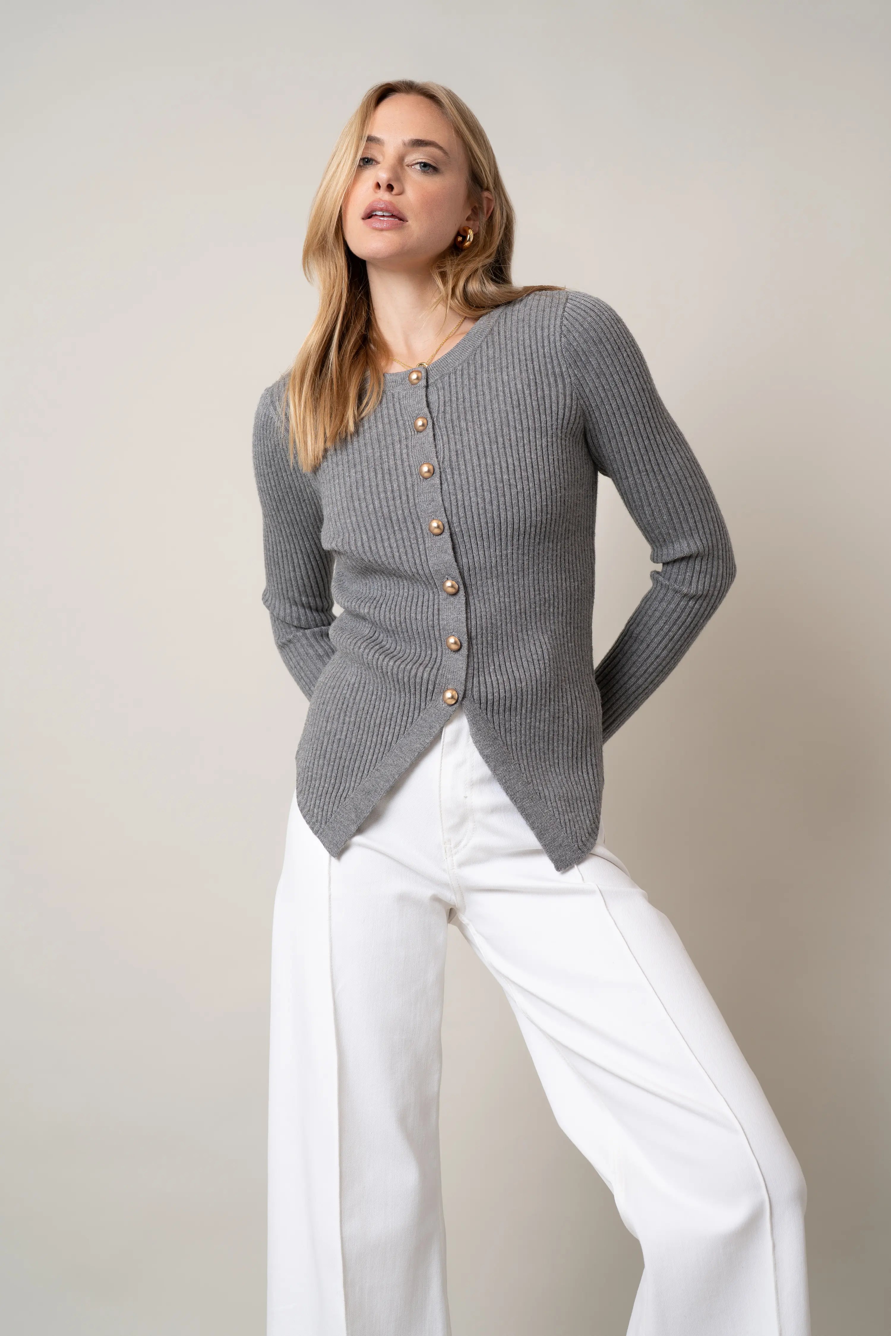 The Hourglass Rib Cardigan