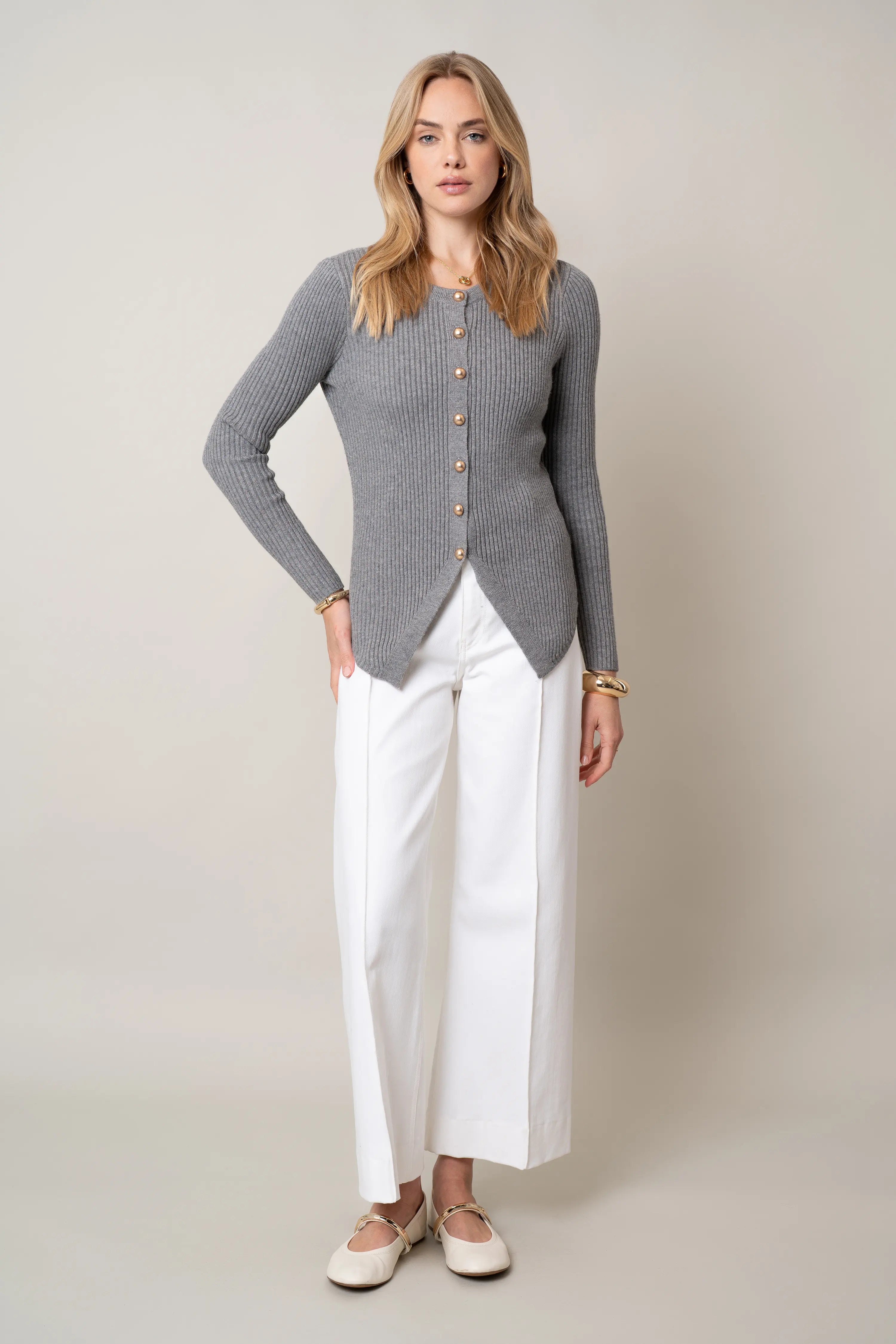 The Hourglass Rib Cardigan
