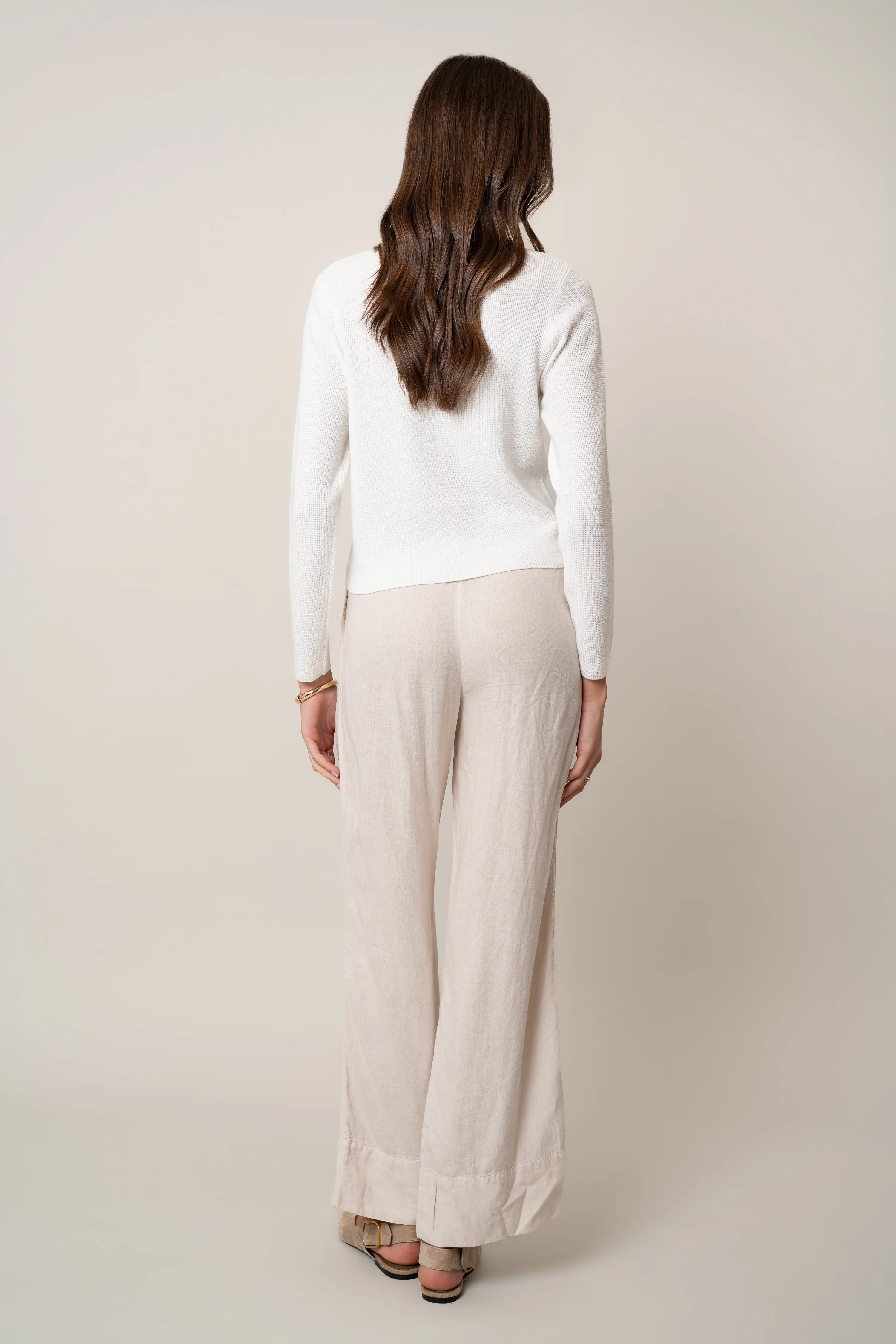 The Monochrome Button Cardigan