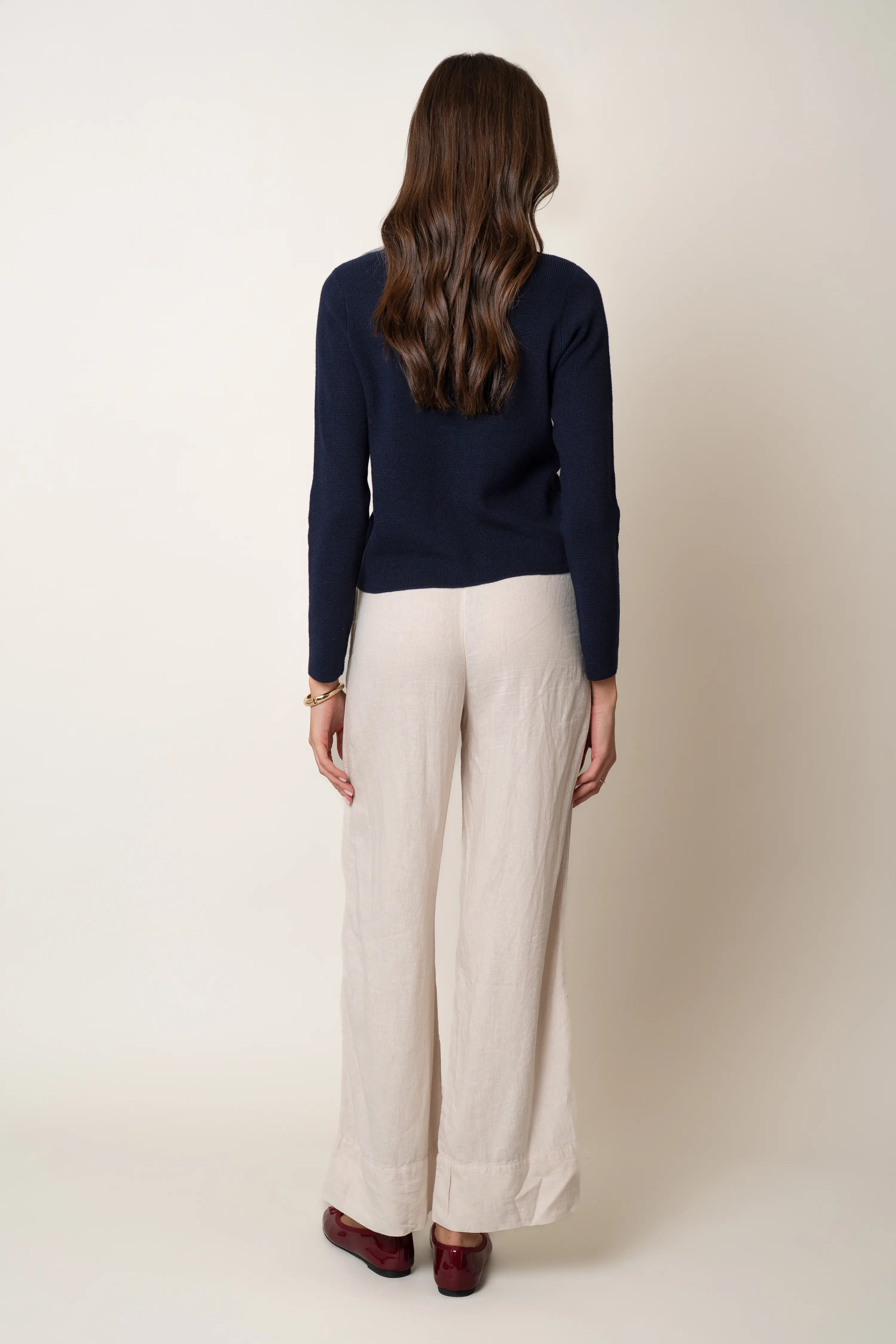 The Monochrome Button Cardigan