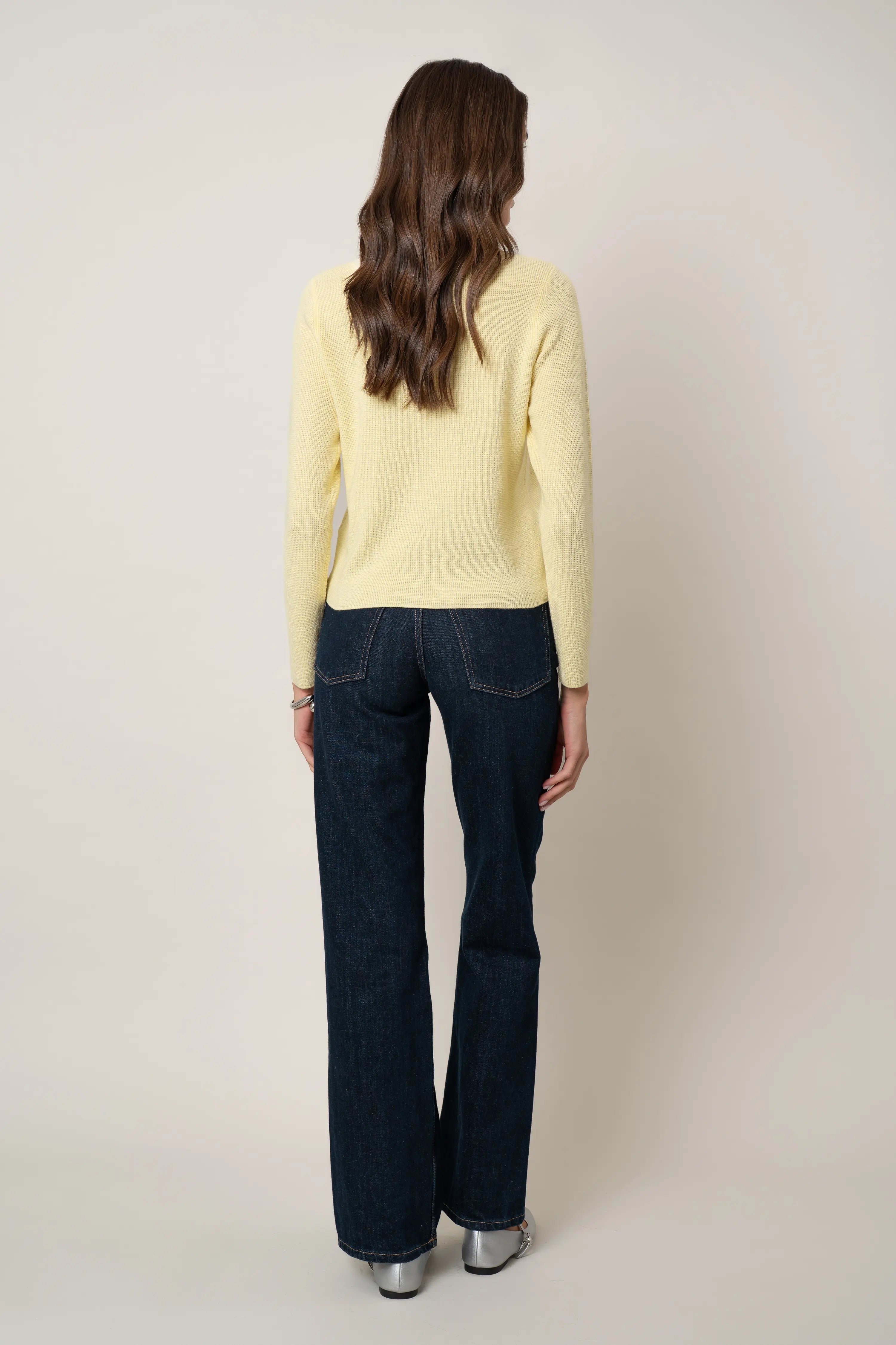 The Monochrome Button Cardigan