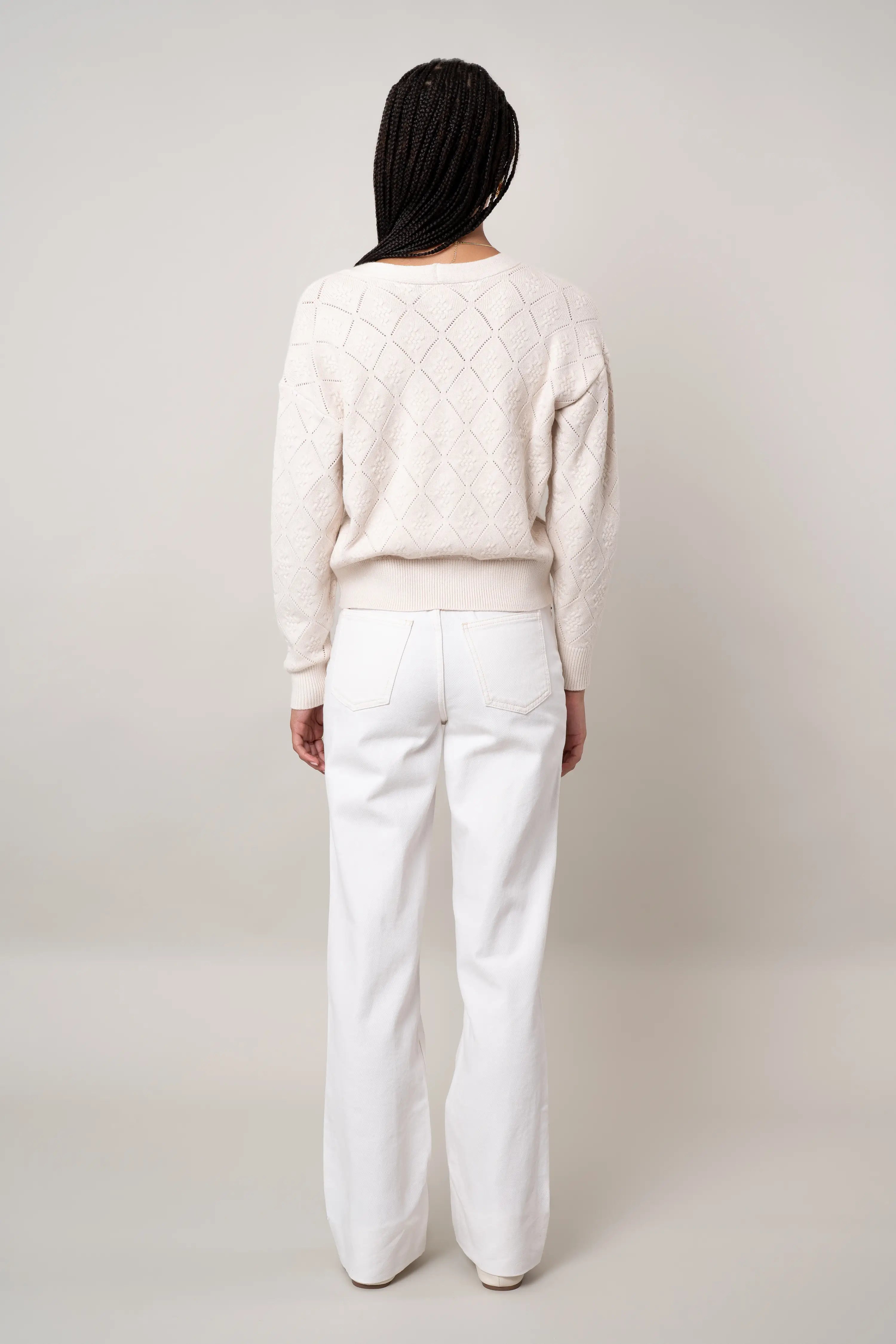 The Diamond Stitch Cardigan