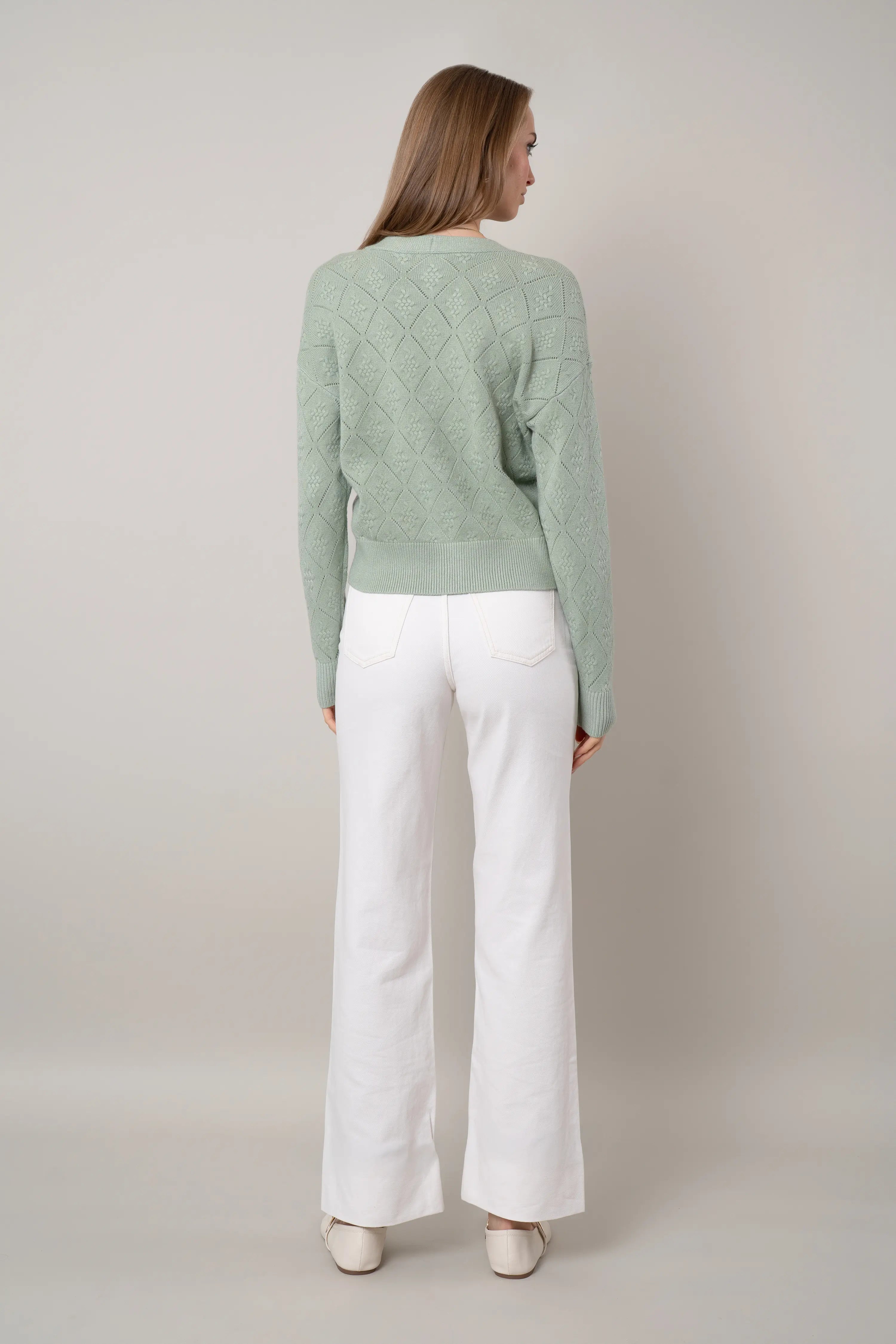 The Diamond Stitch Cardigan