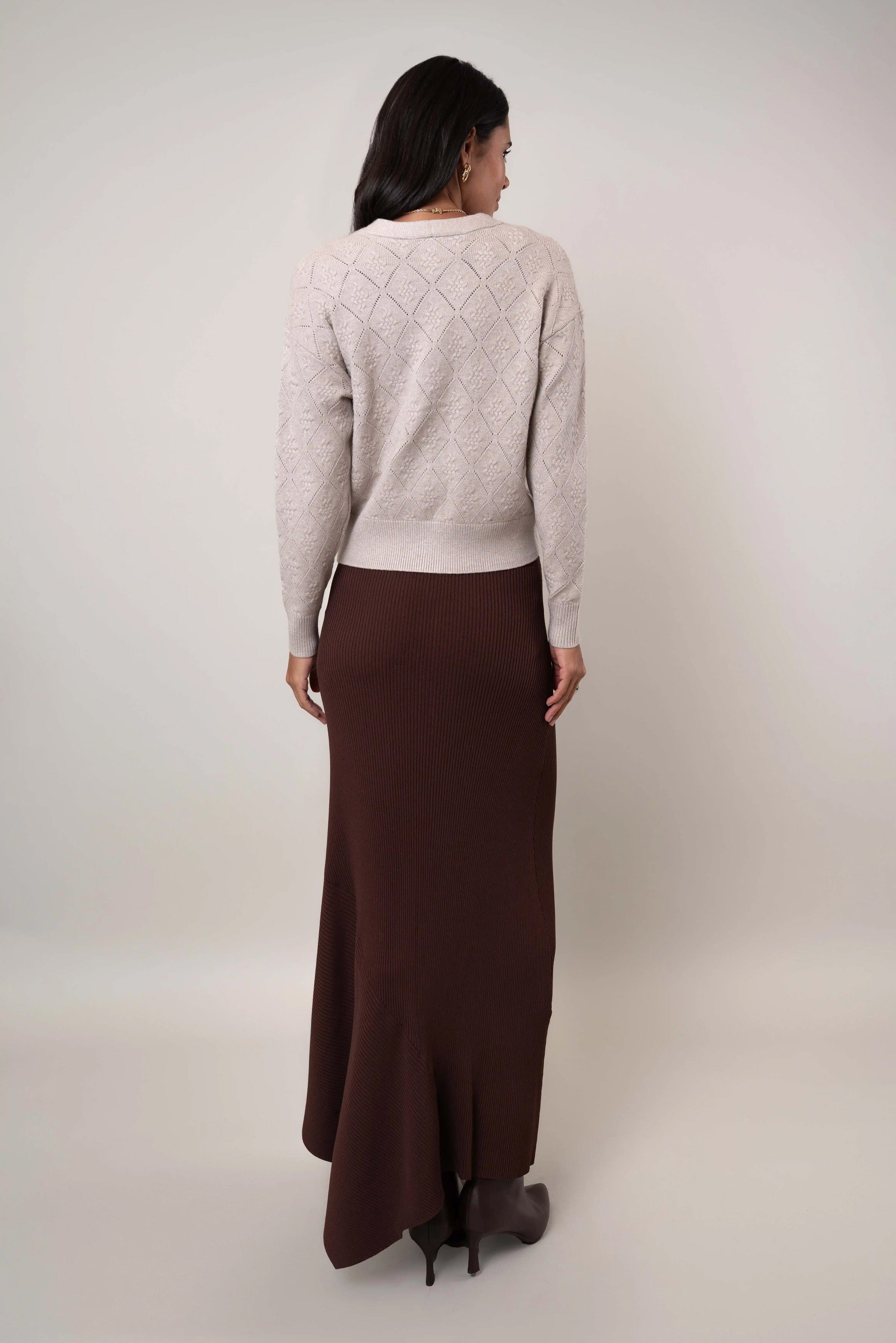 The Diamond Stitch Cardigan