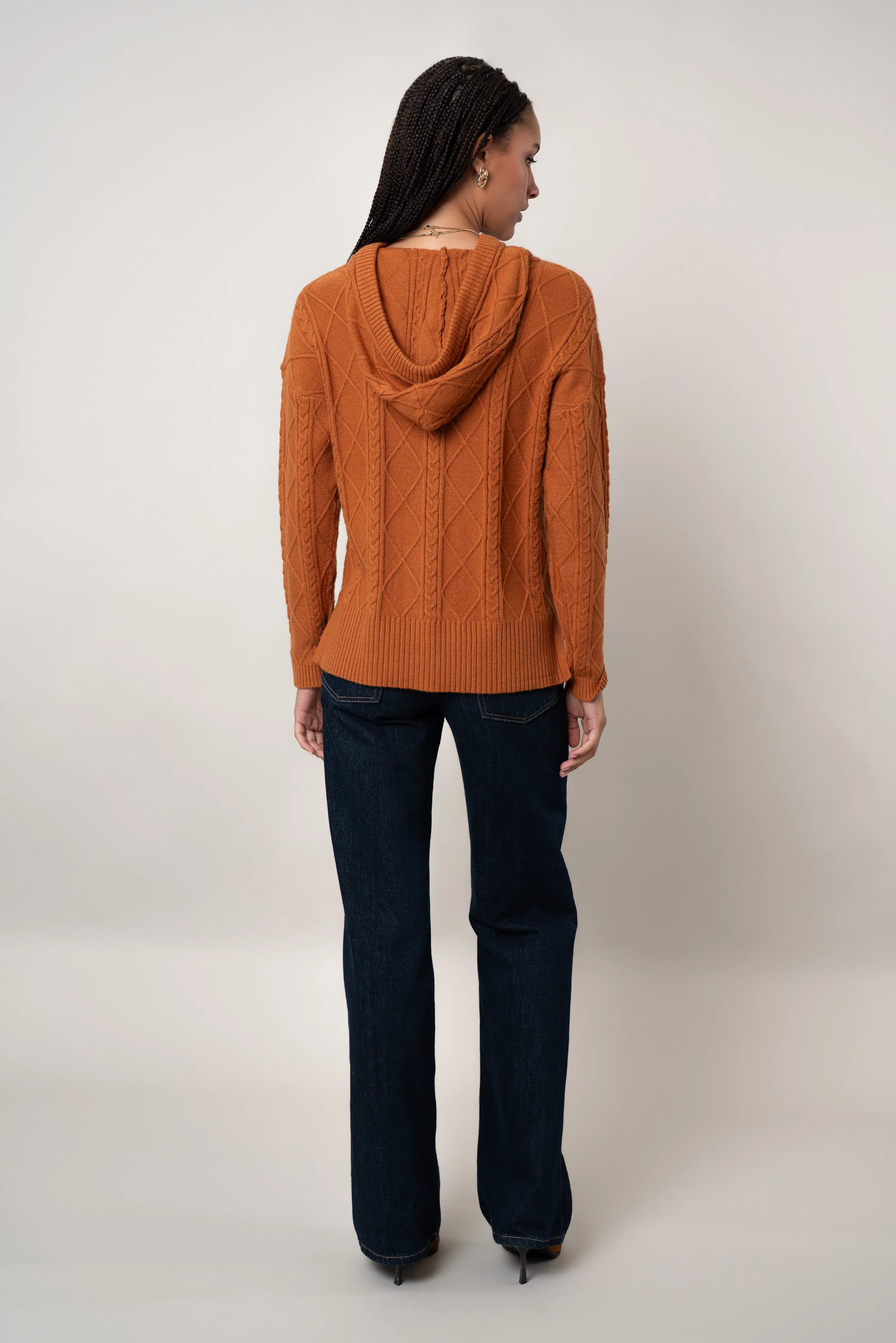 The Cable Diamond Hoodie