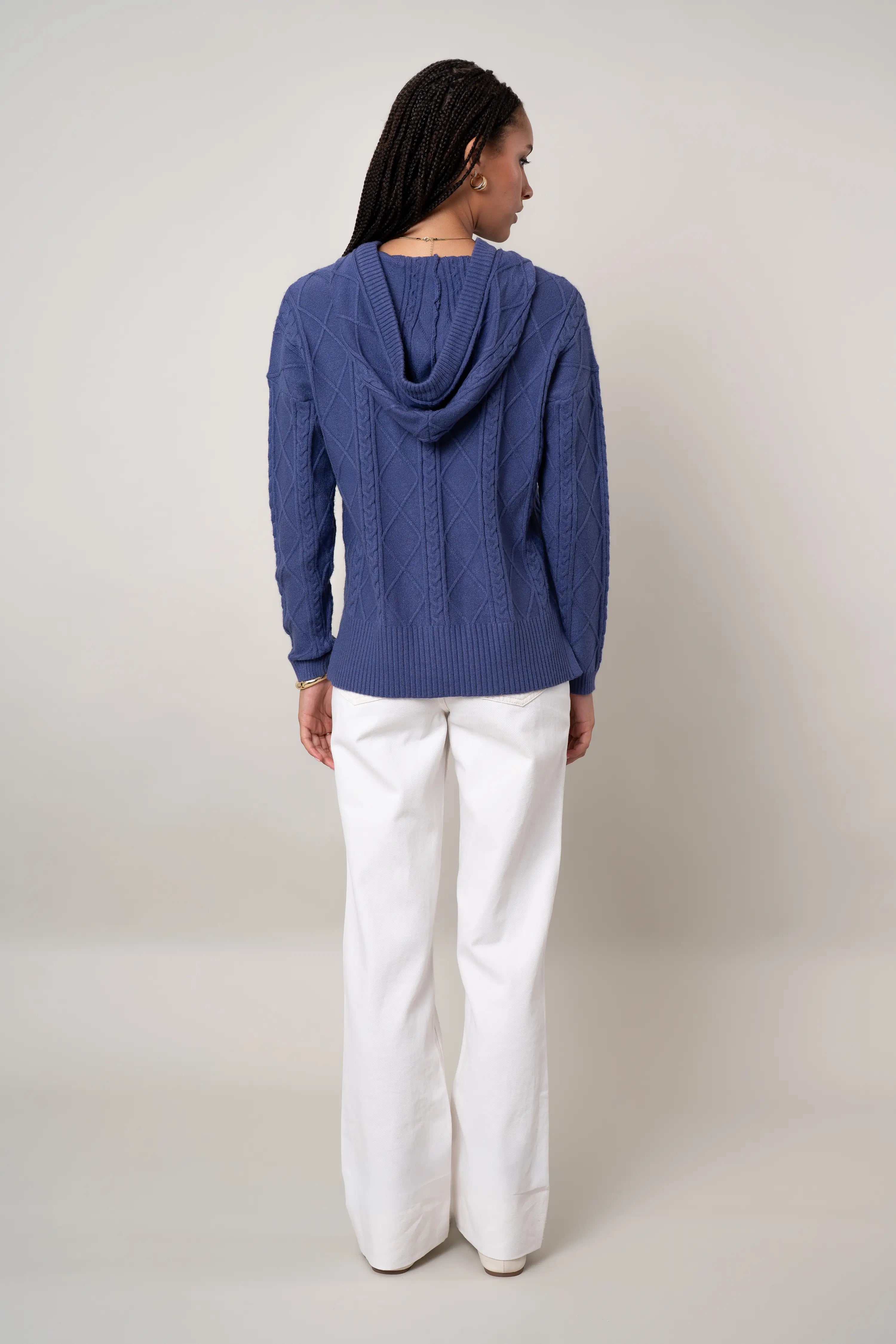 The Cable Diamond Hoodie