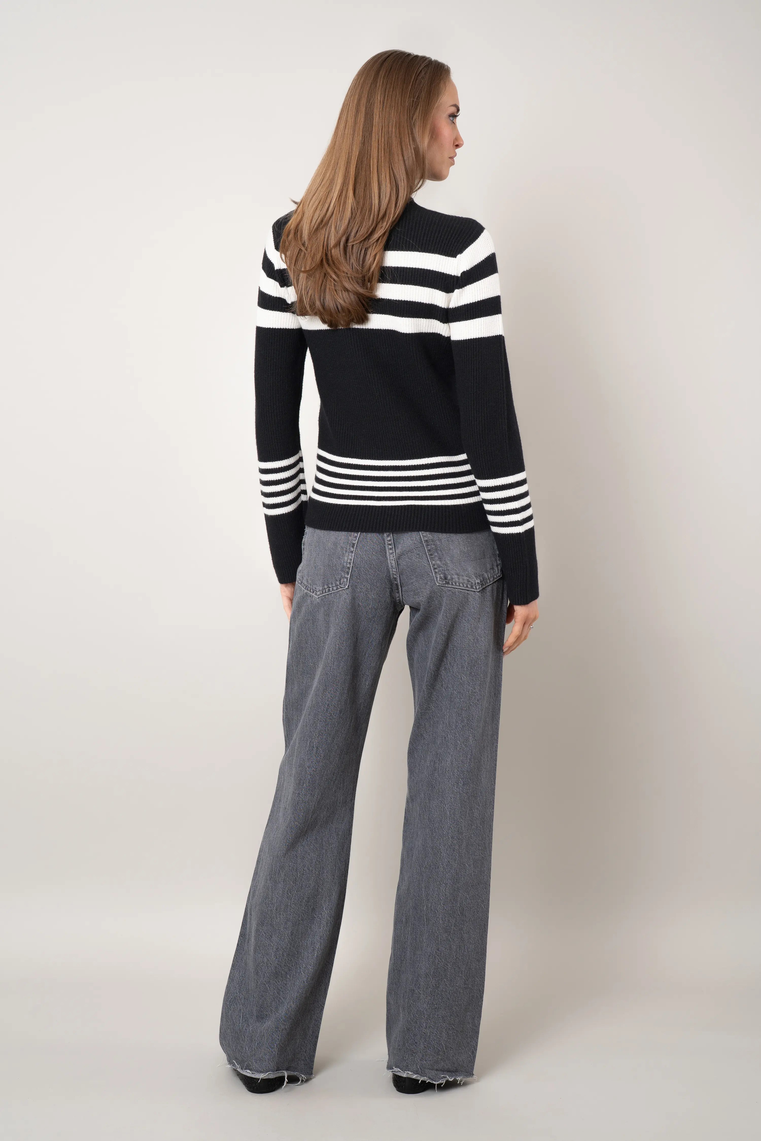 The Striped Crewneck Pullover