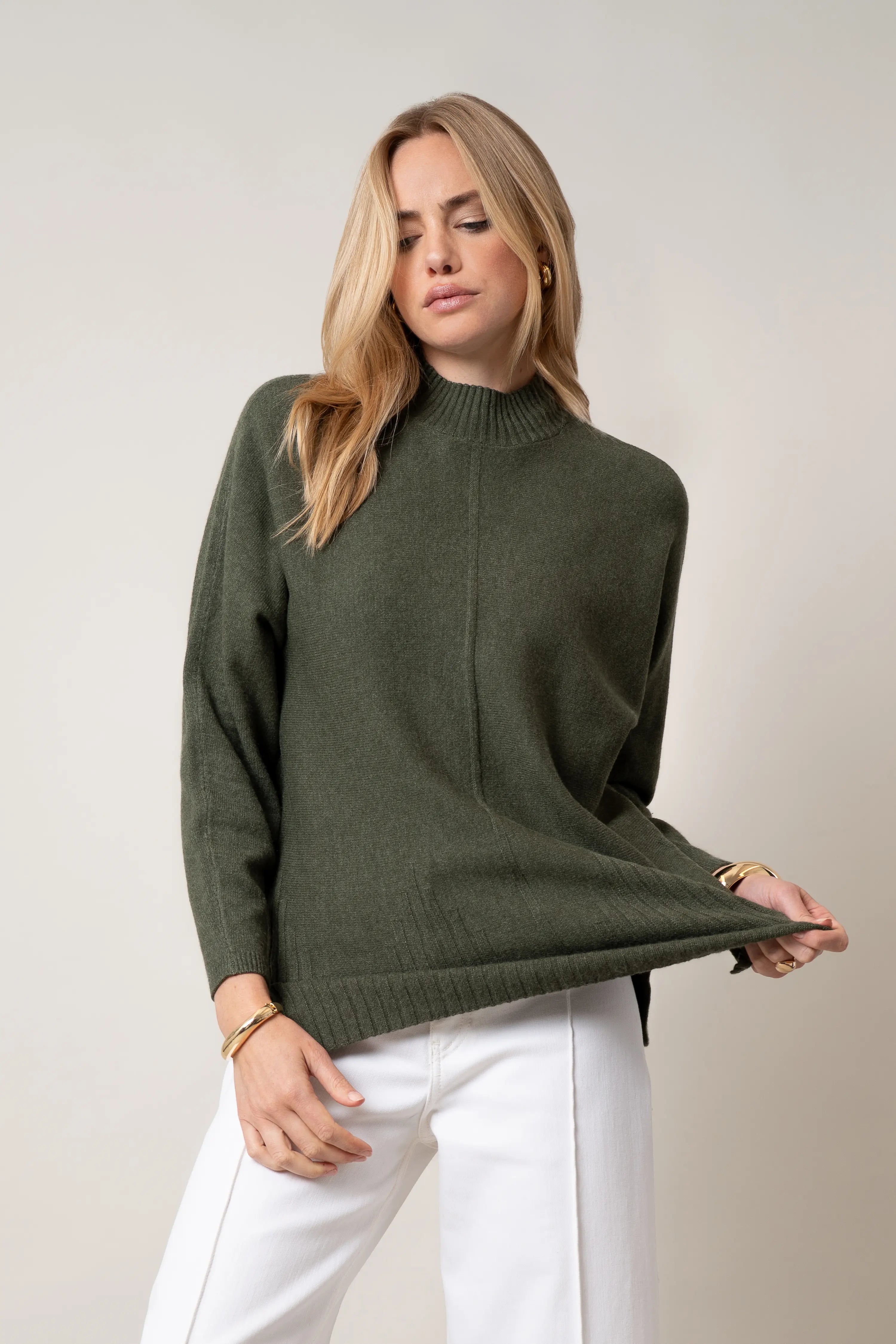 The Draped Funnelneck