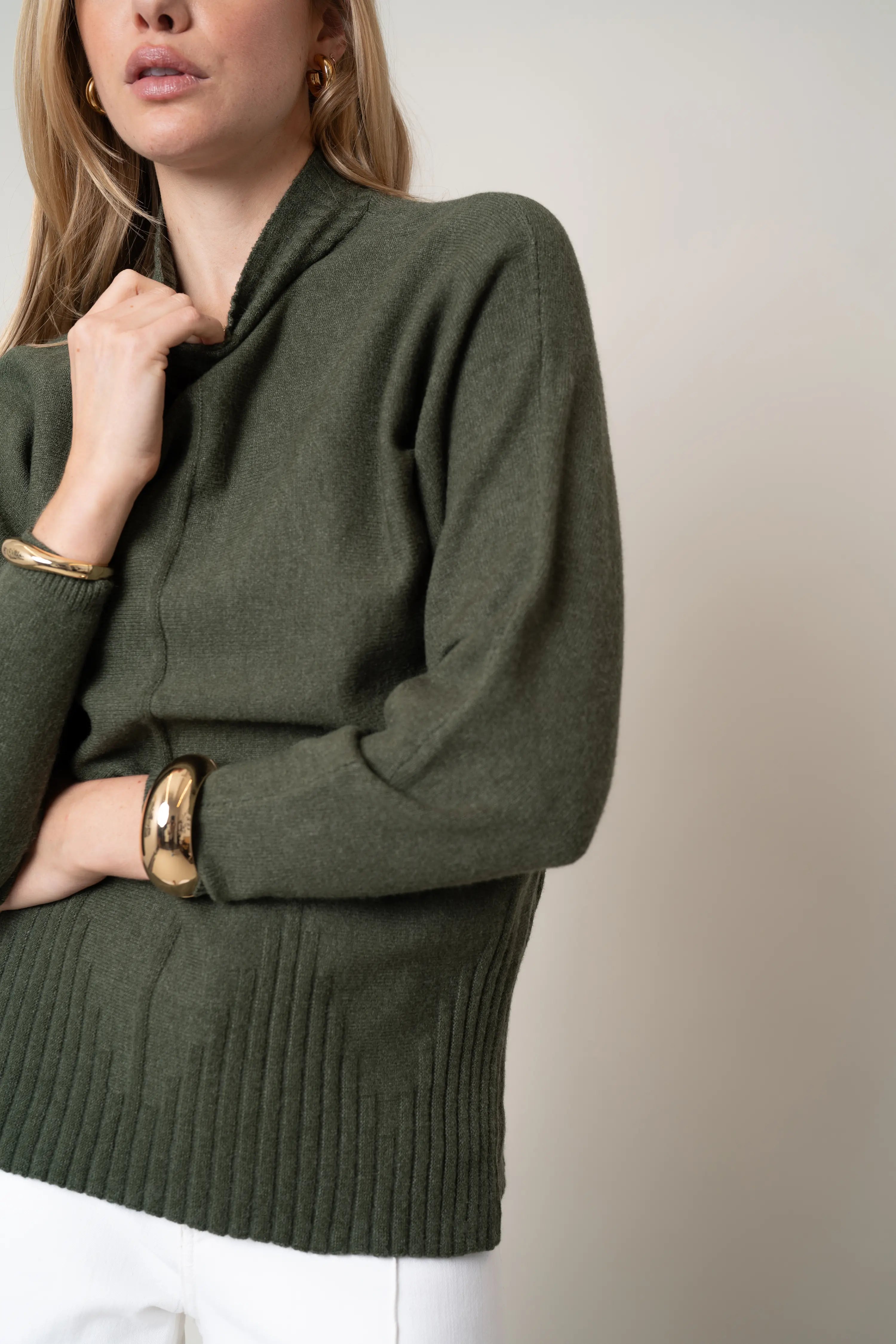 The Draped Funnelneck