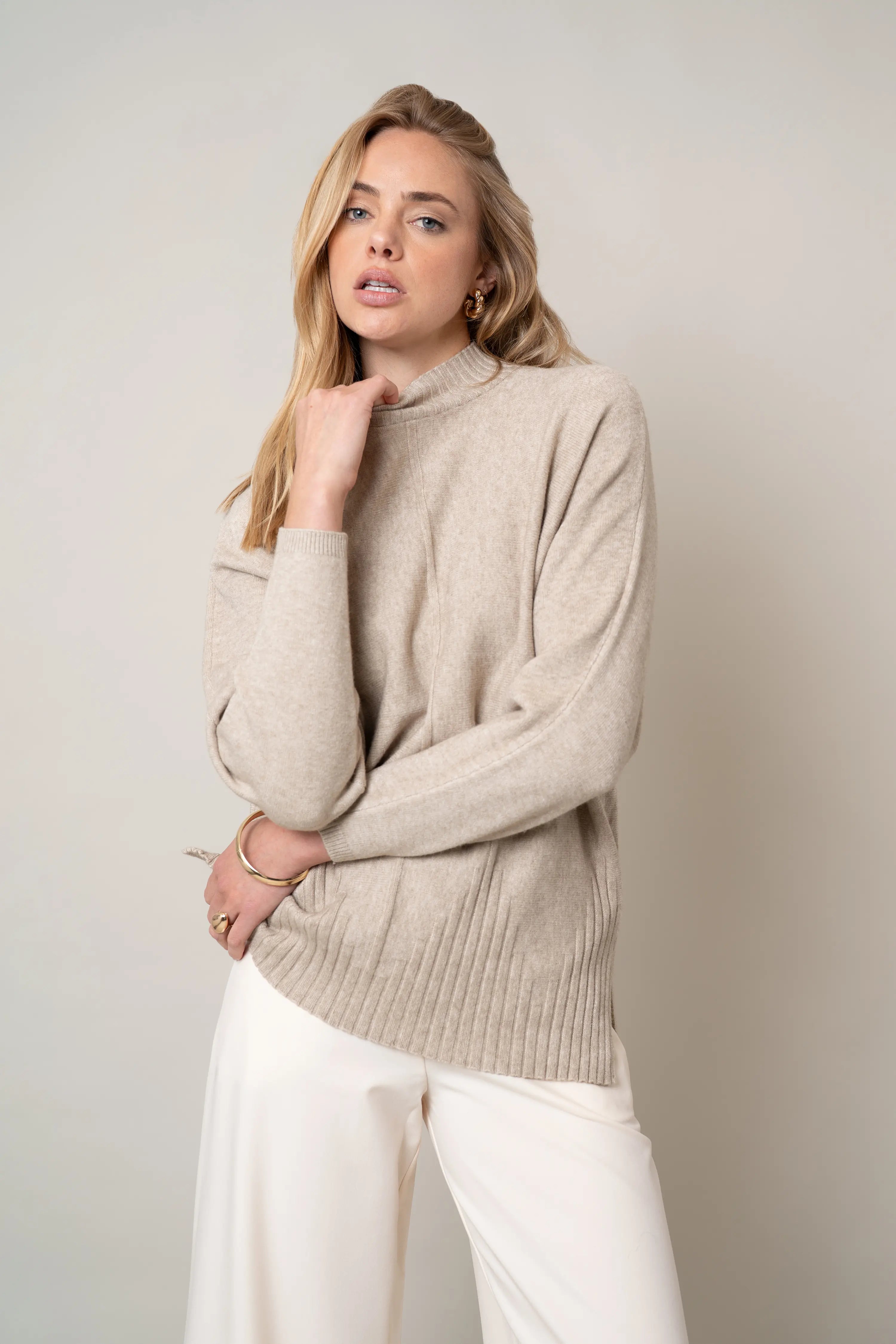 The Draped Funnelneck