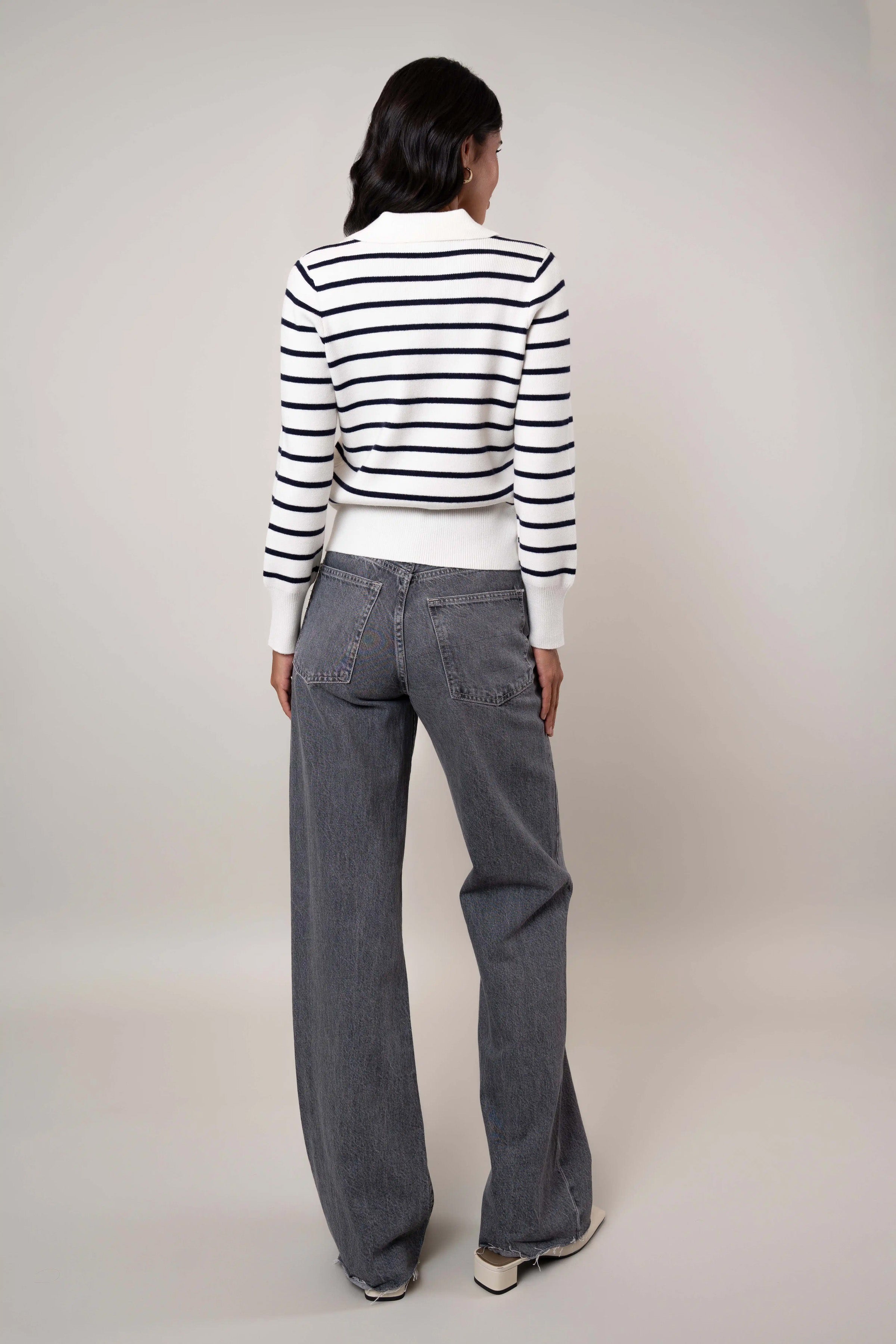 The Striped Cardigan