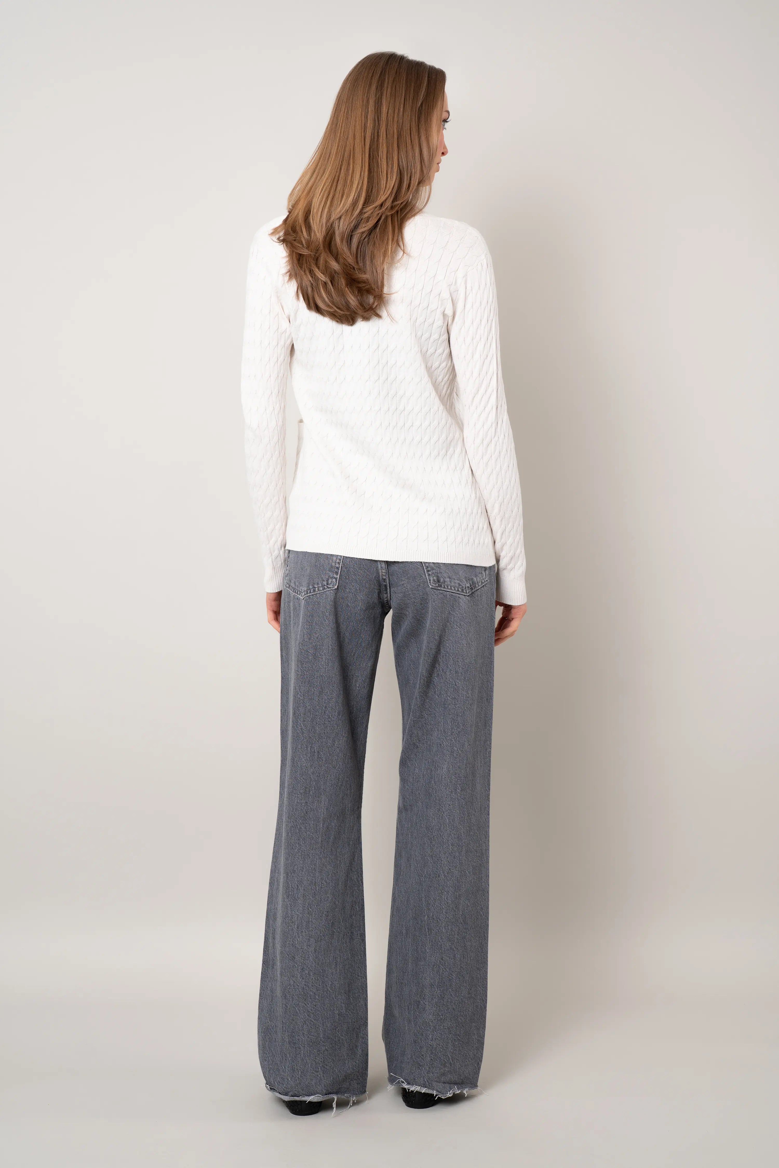 The Open Cable Cardigan