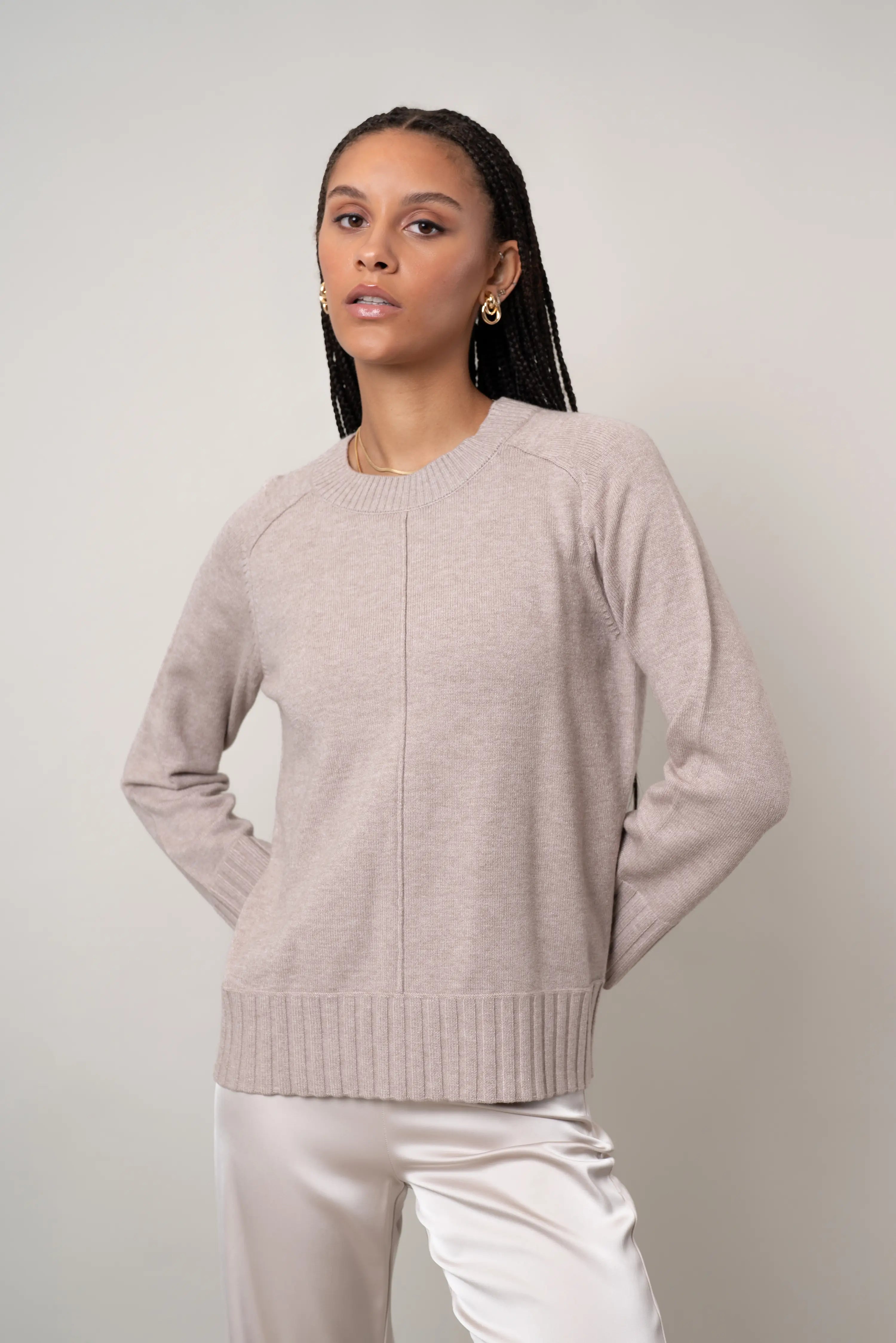 The Raglan Crewneck Sweater