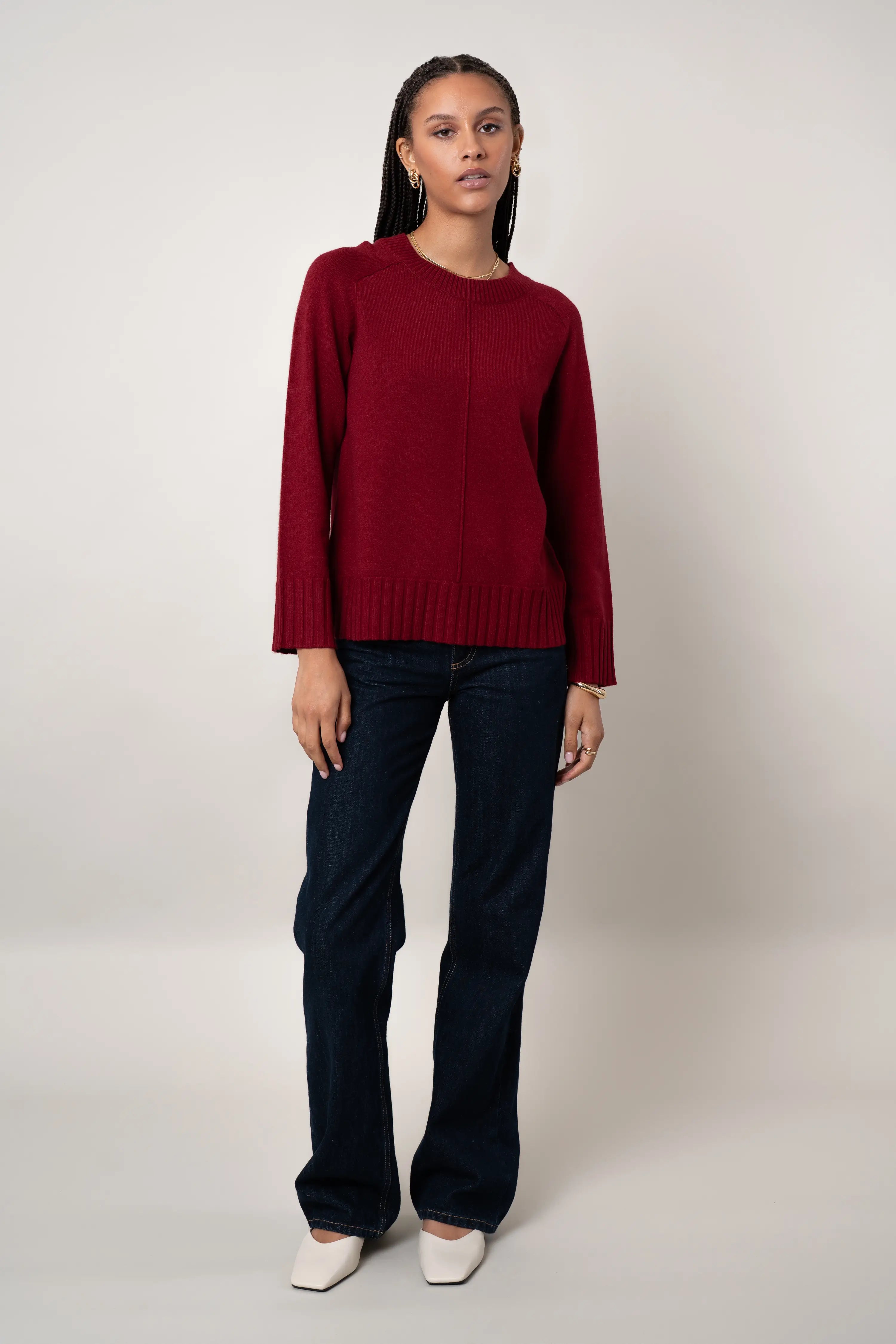 The Raglan Crewneck Sweater