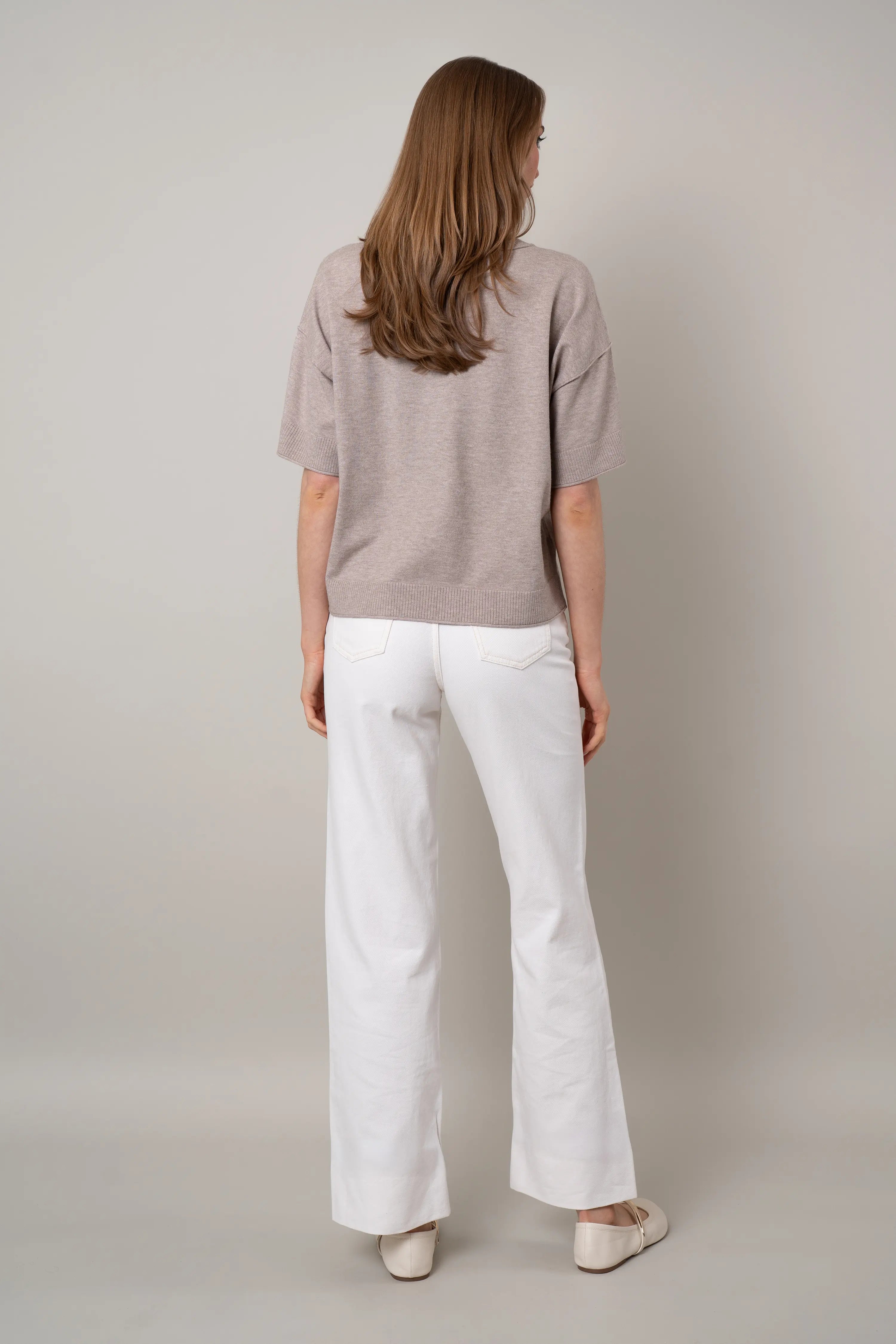 The Relaxed Knit Tee