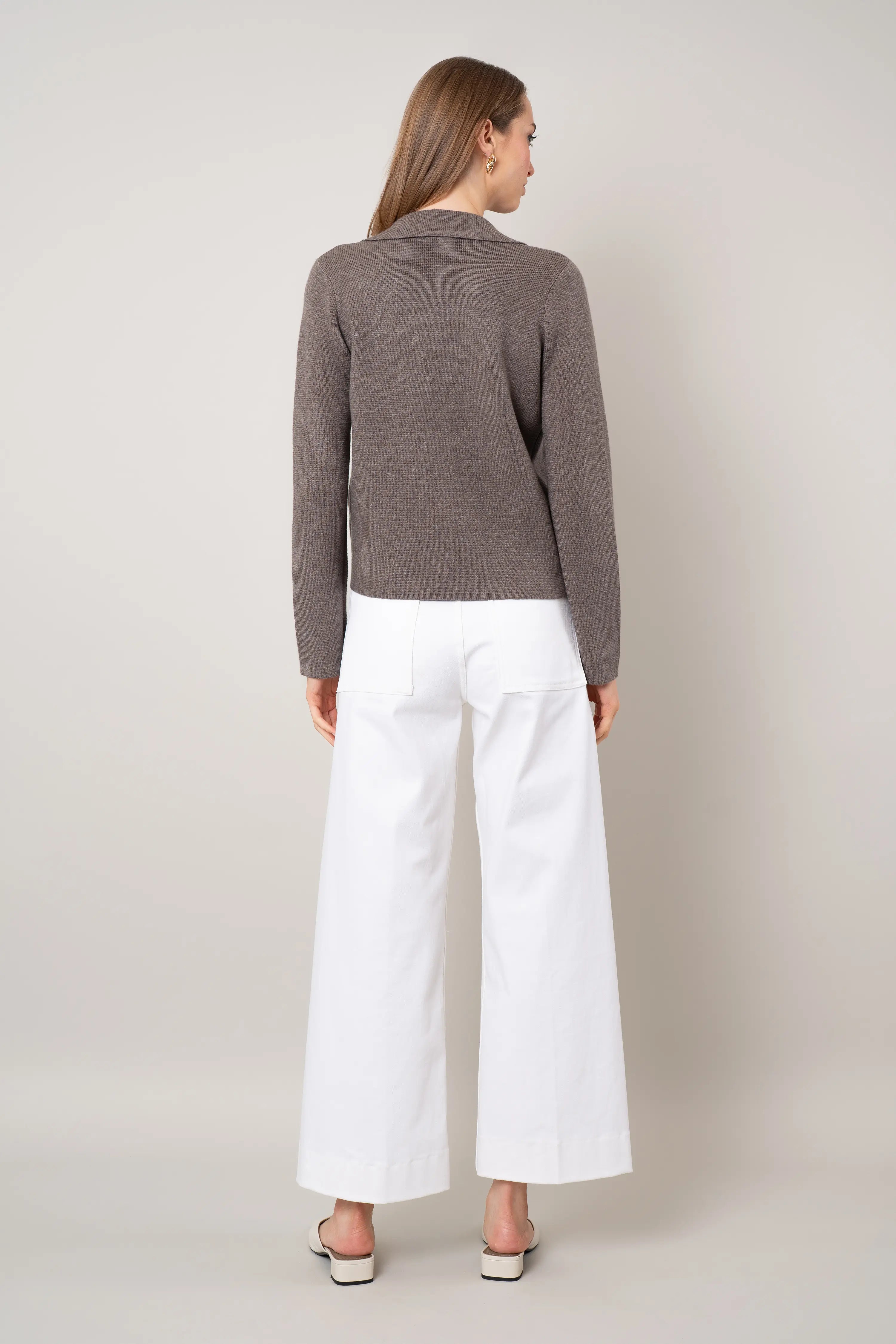 The Button Front Blazer Cardigan