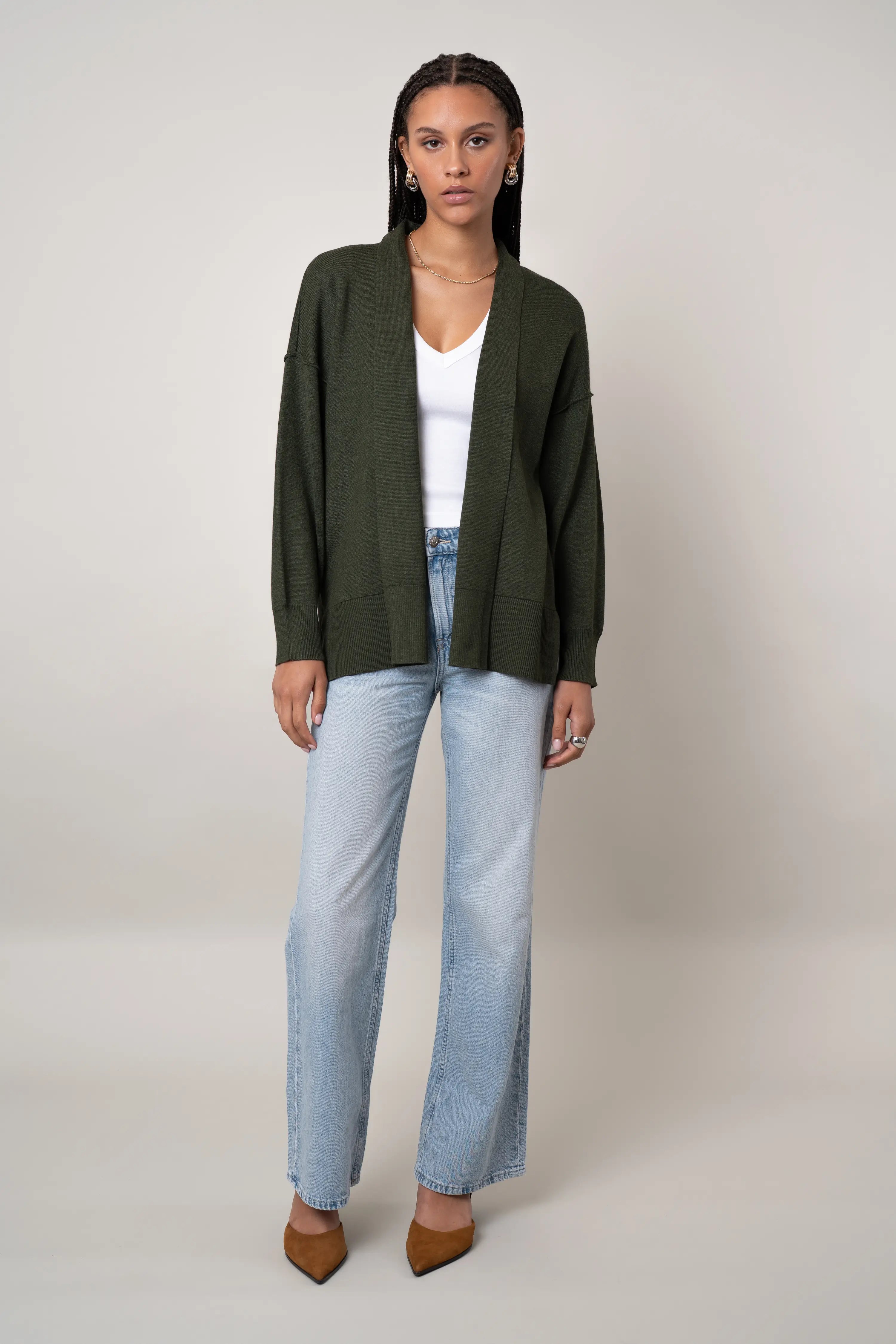 The Soft Drape Cardigan