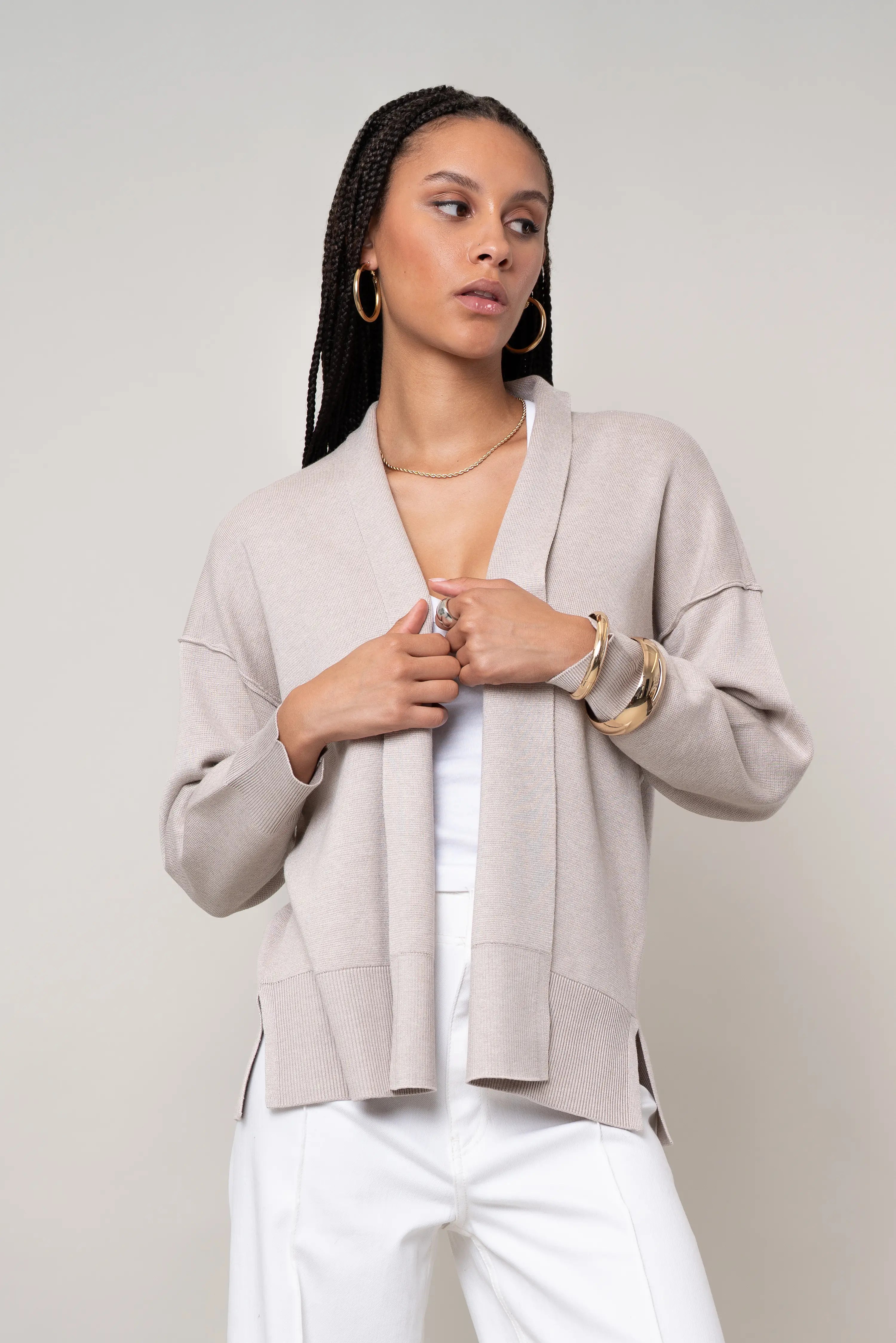 The Soft Drape Cardigan