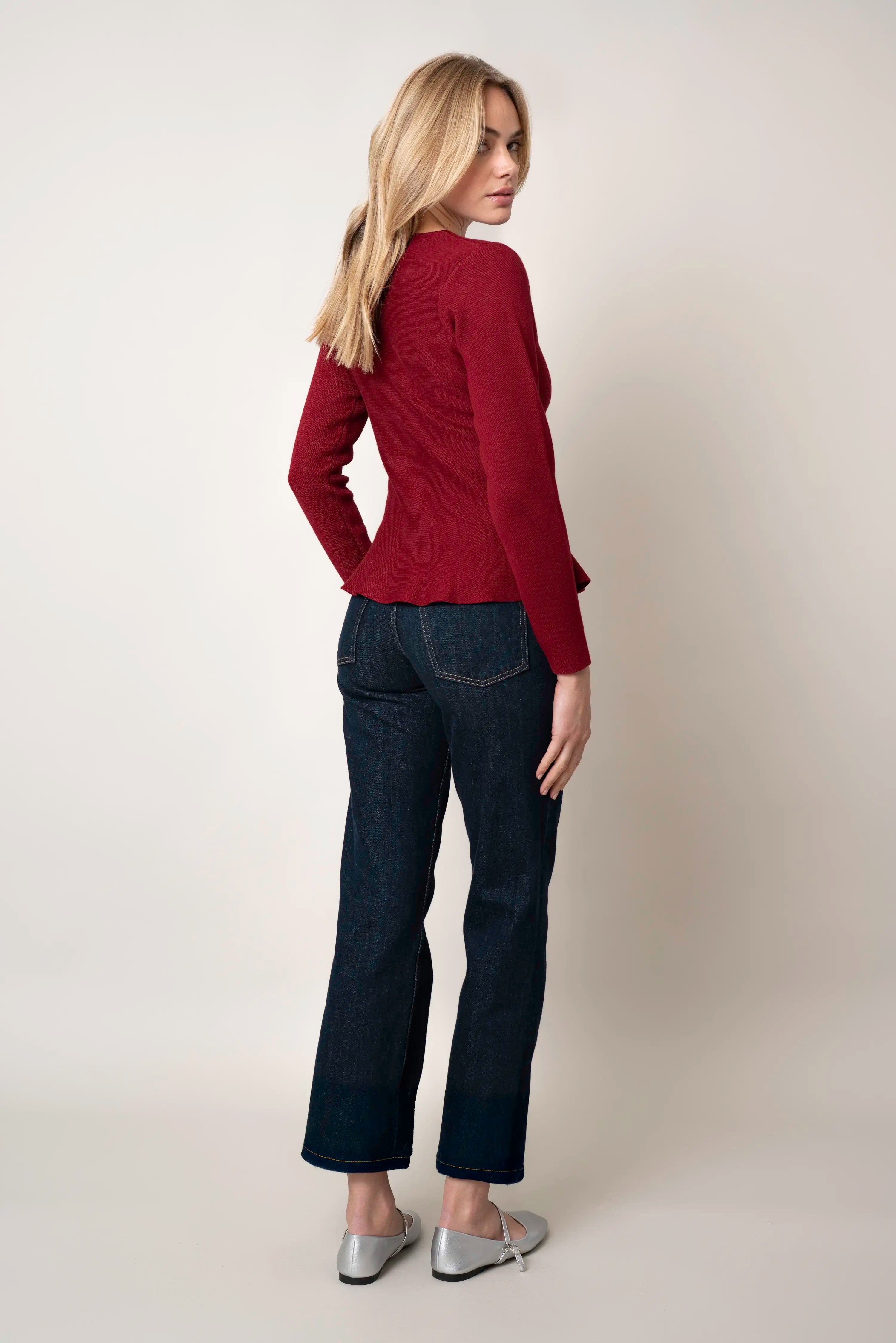 The Sculpted Button Cardigan