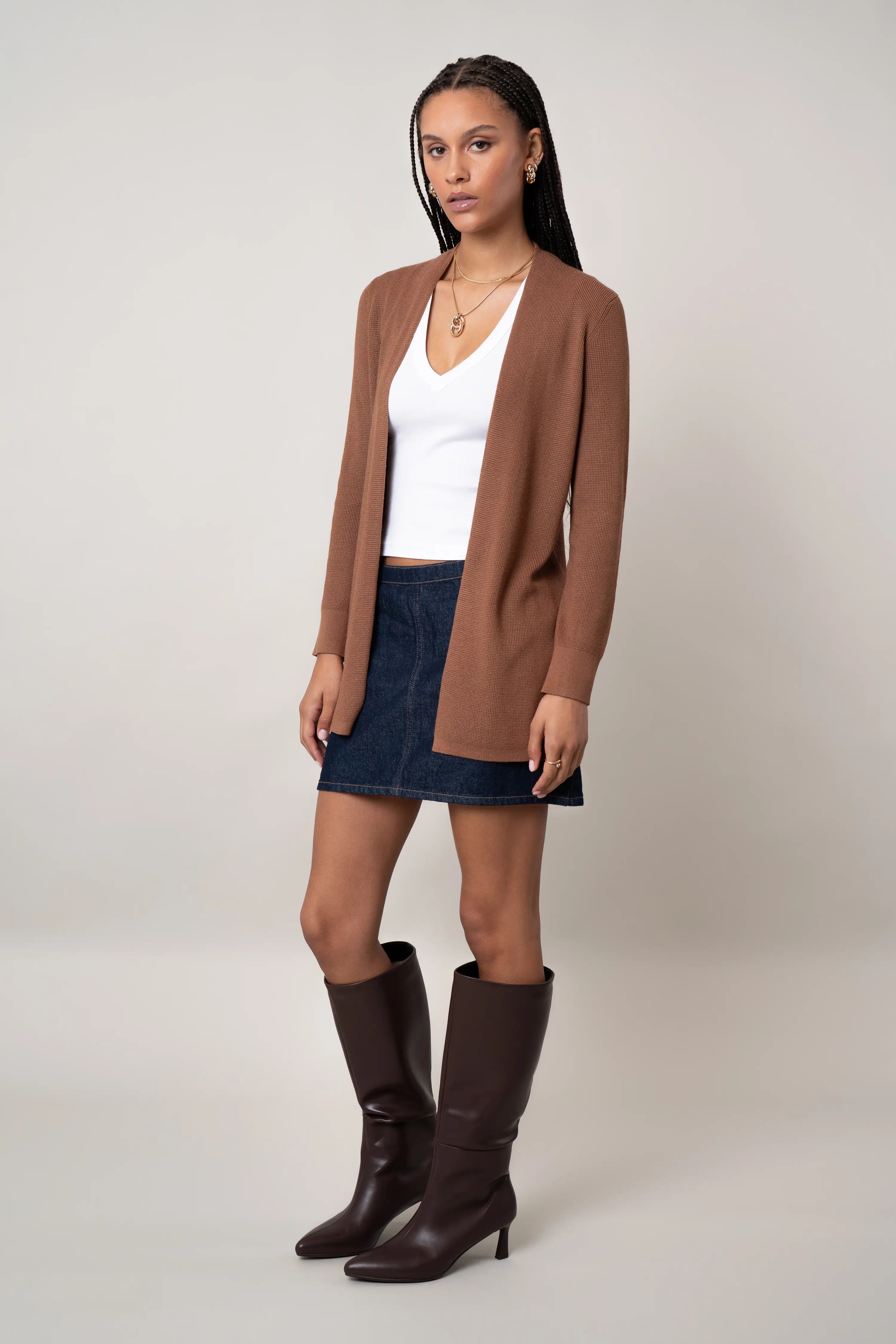 The Lightweight Open Cardigan