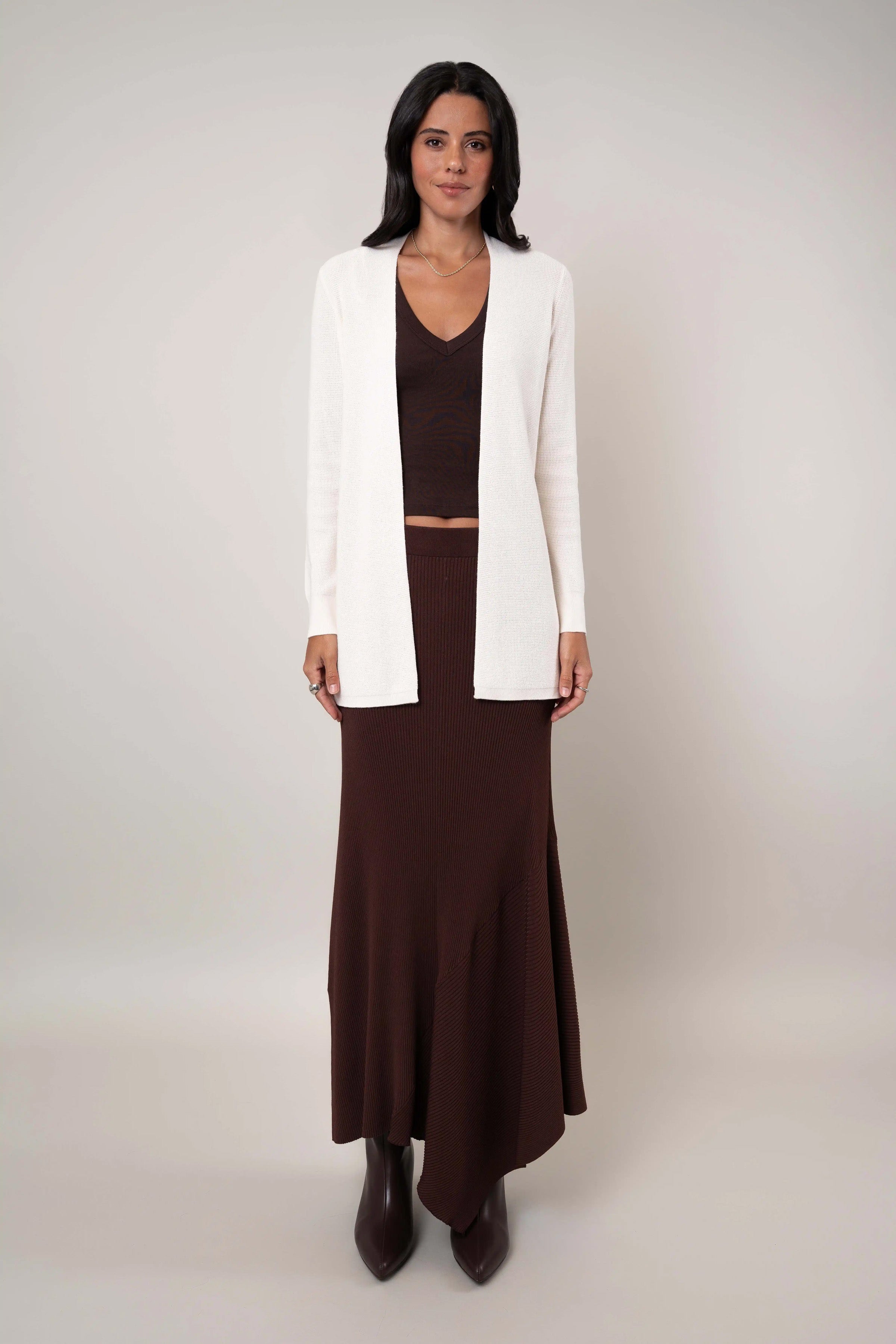 The Lightweight Open Cardigan