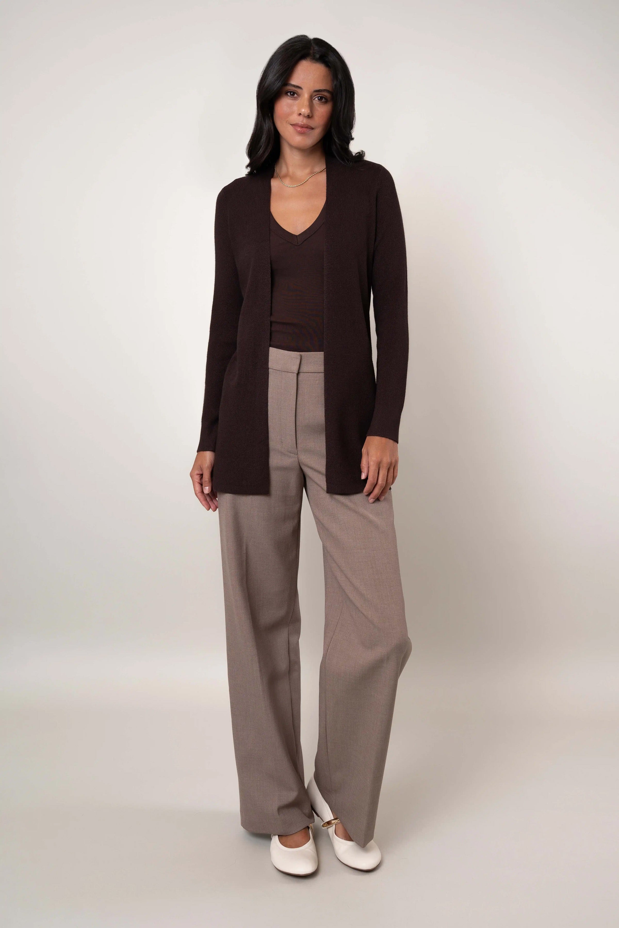 The Lightweight Open Cardigan