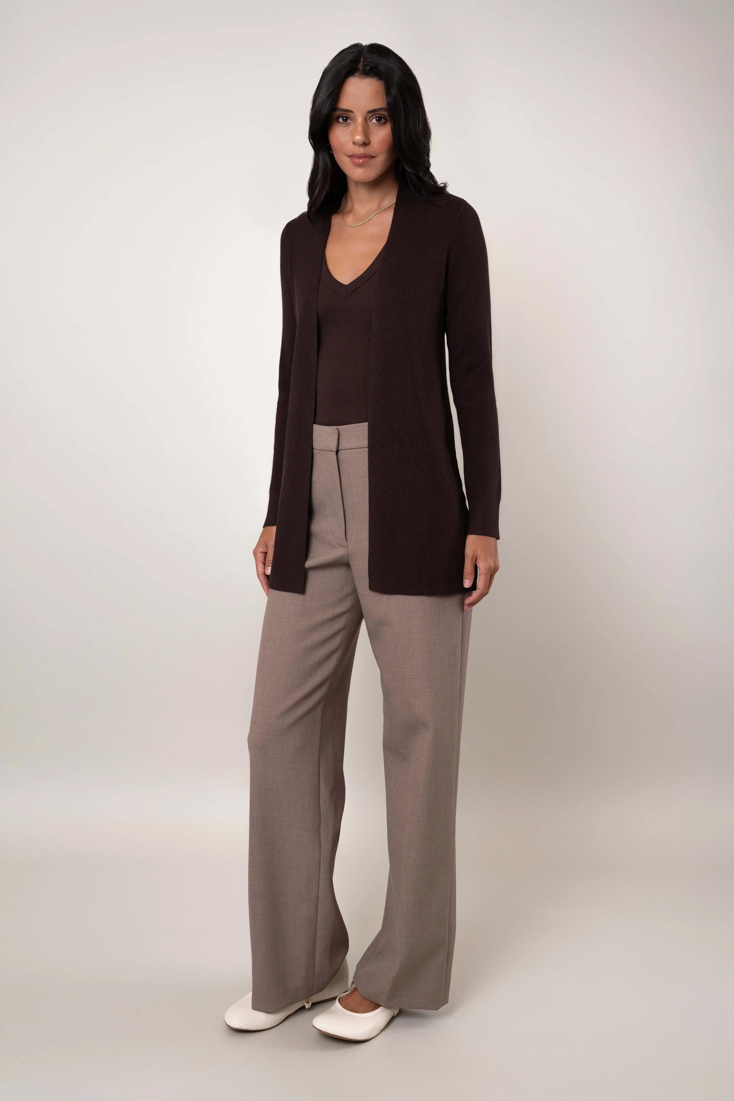 The Lightweight Open Cardigan