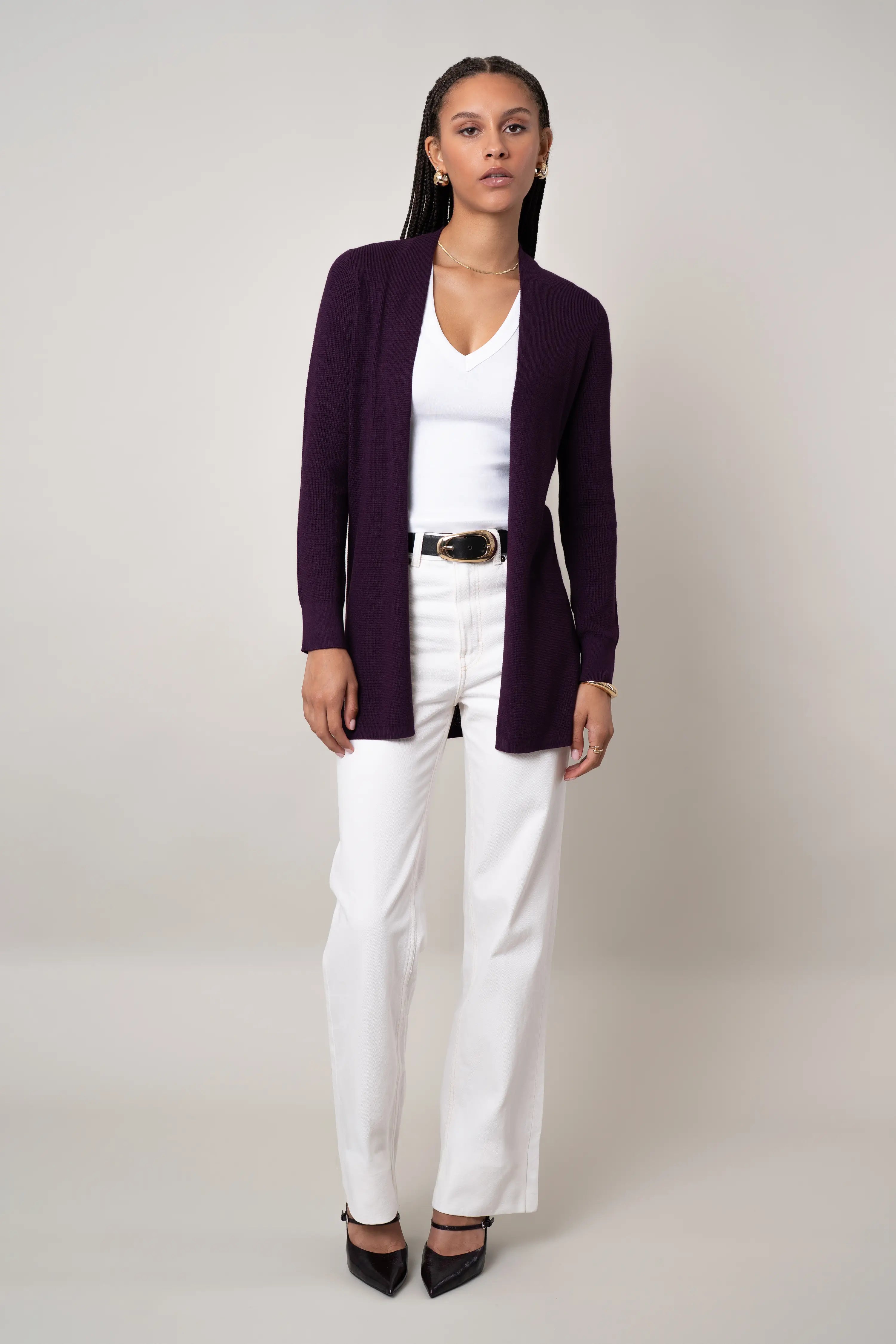 The Lightweight Open Cardigan