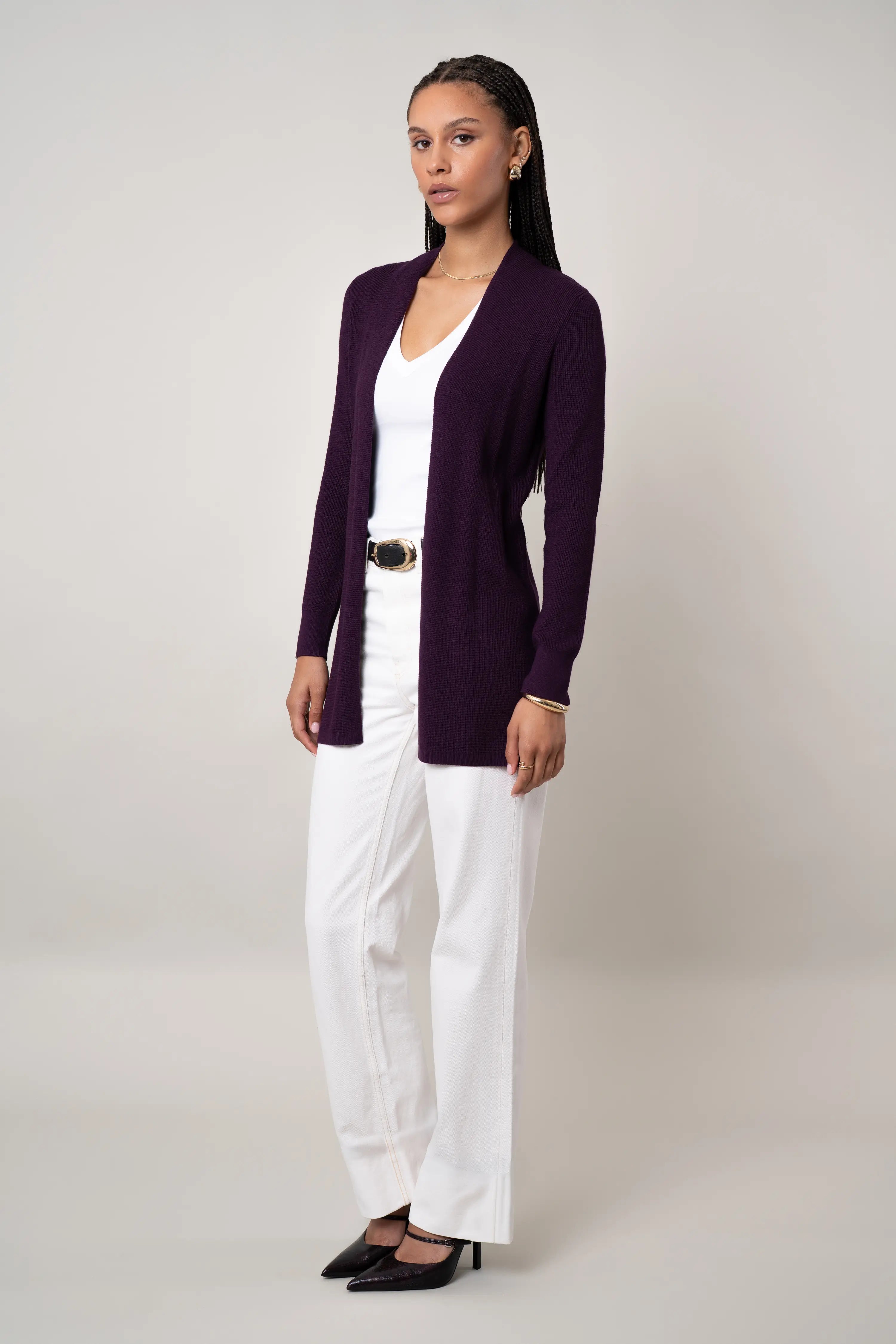 The Lightweight Open Cardigan