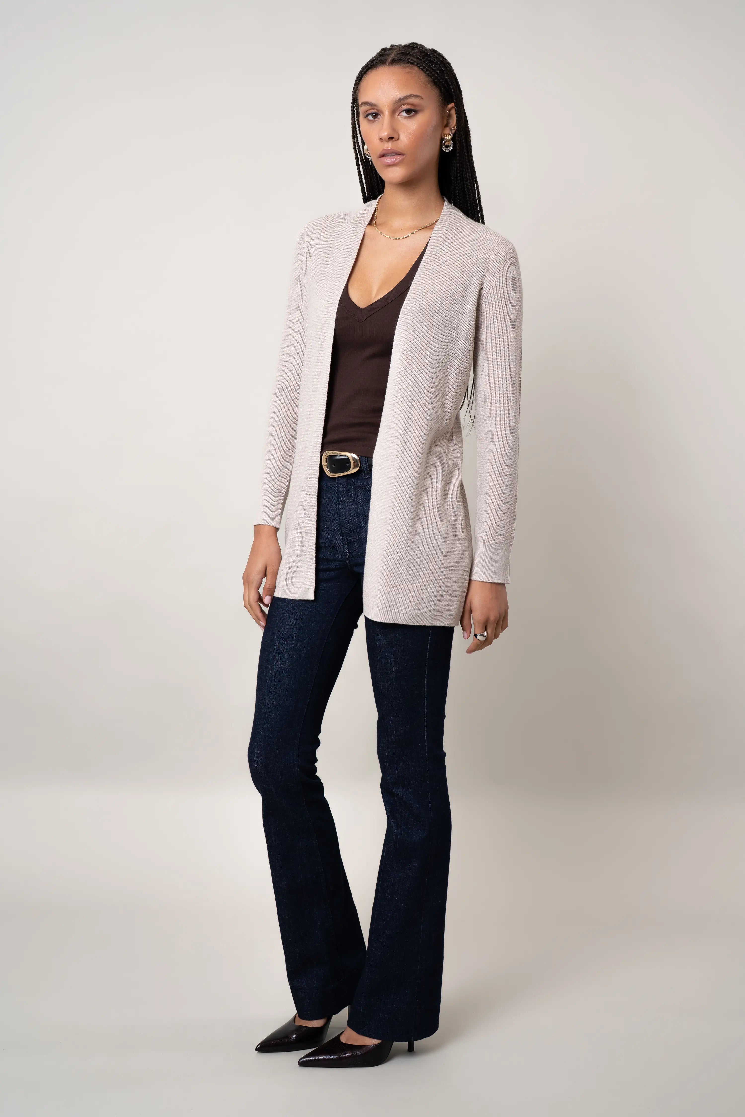 The Lightweight Open Cardigan