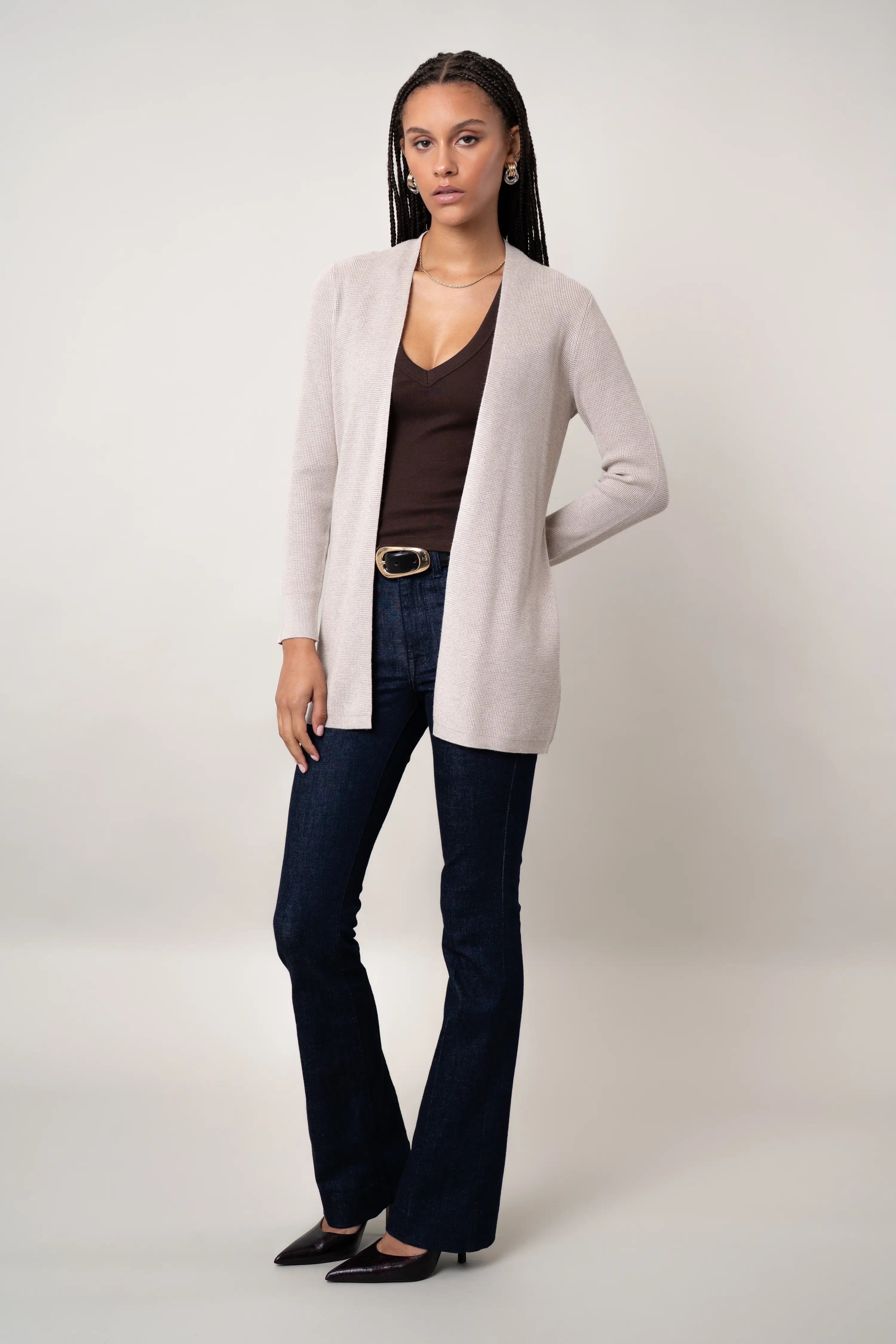 The Lightweight Open Cardigan