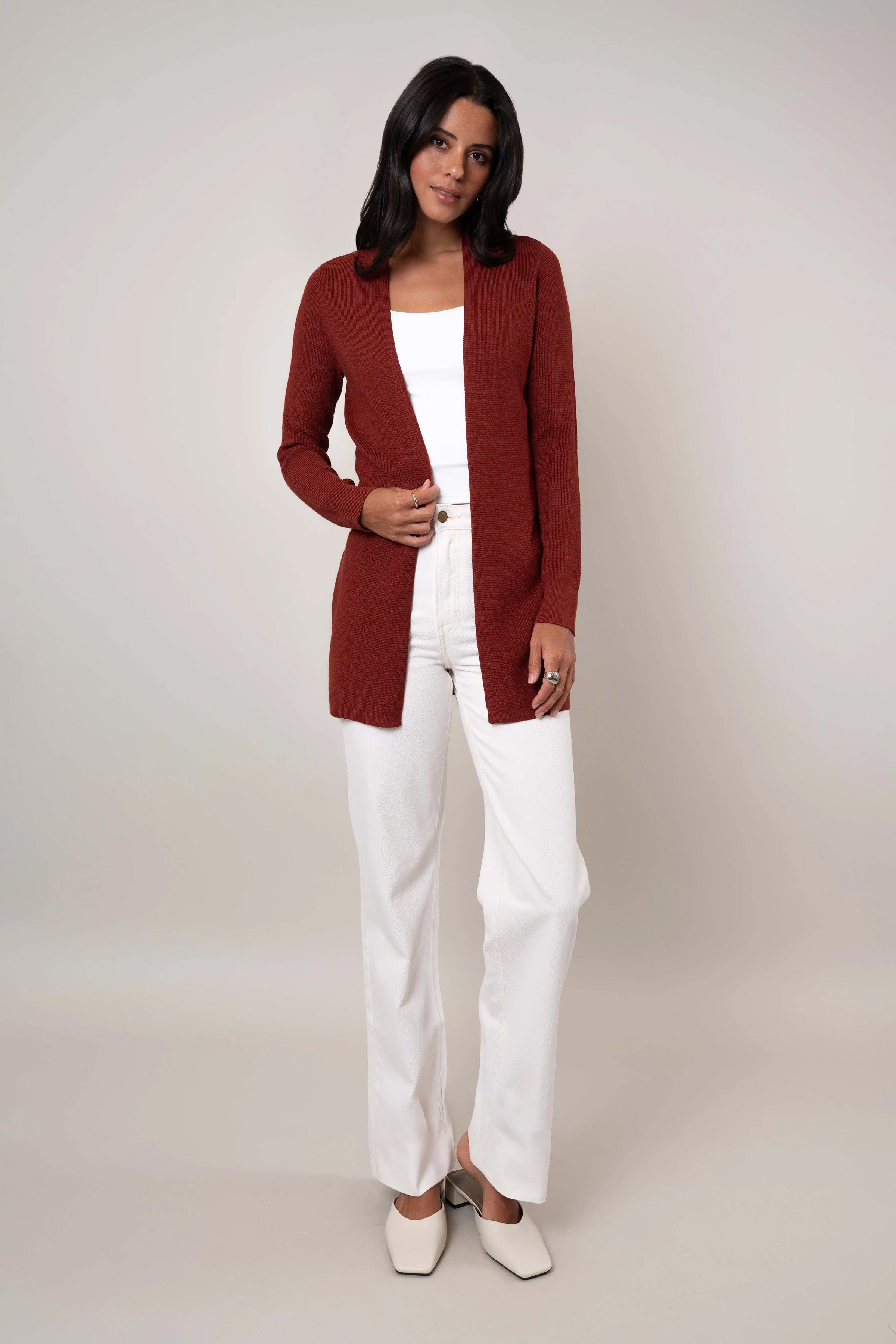 The Lightweight Open Cardigan