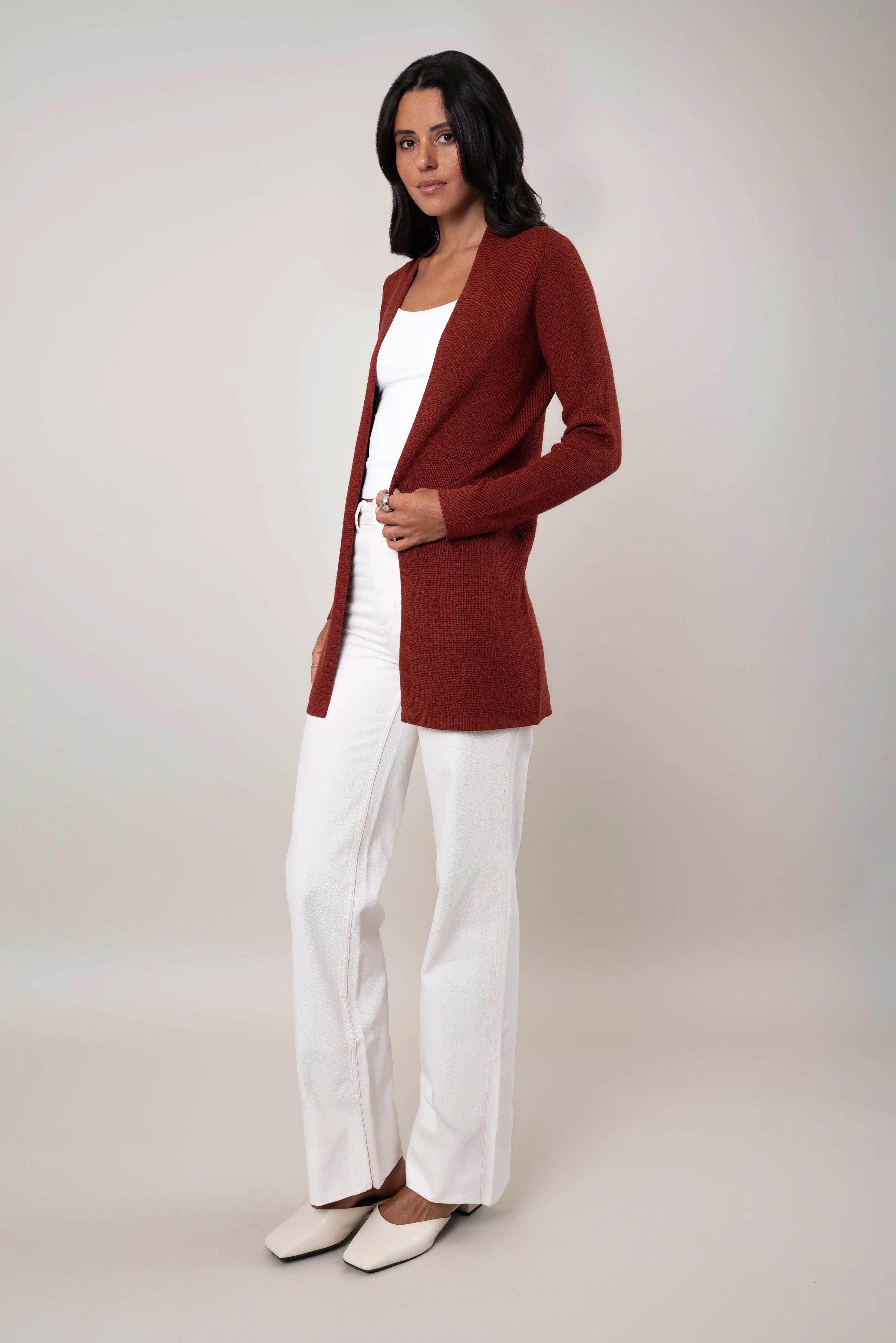 The Lightweight Open Cardigan