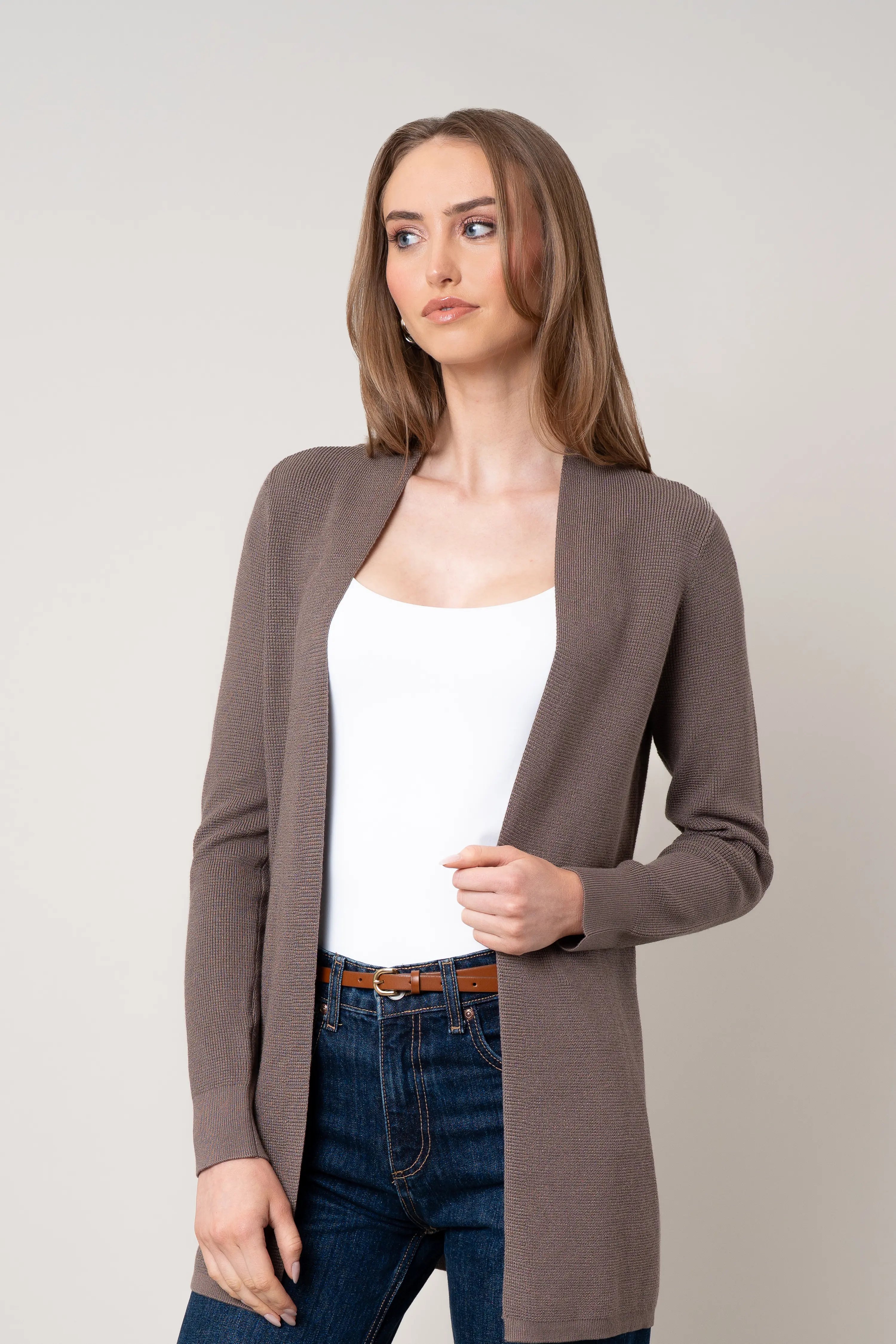The Lightweight Open Cardigan